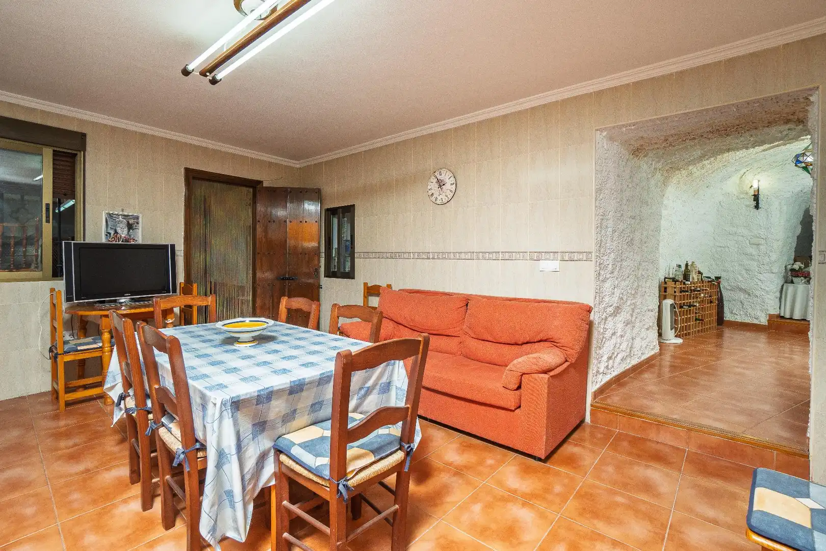 Sala de estar de Casa adosada en venta en Fortuna