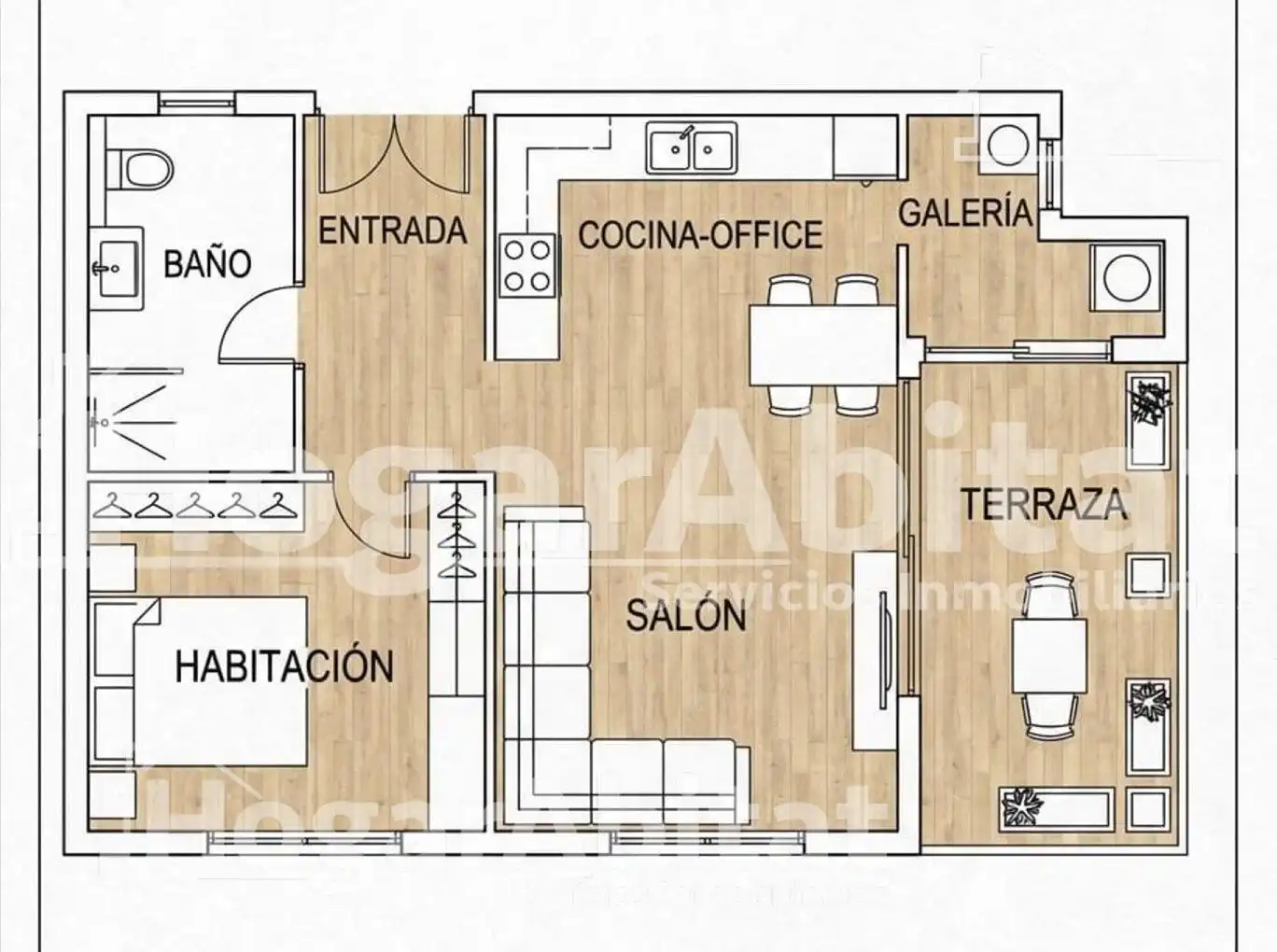 Flat for sale in Miramar  with Air Conditioner, Terrace and Balcony