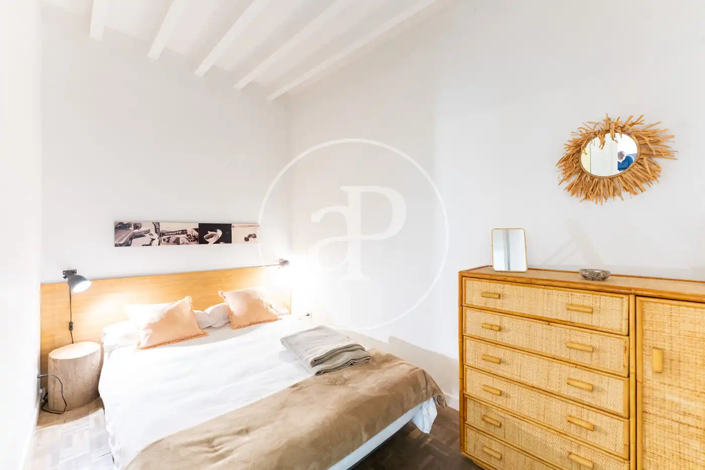 Schlafzimmer von Wohnung zum Verkauf in  Palma de Mallorca mit Heizung, Abstellraum und Balkon