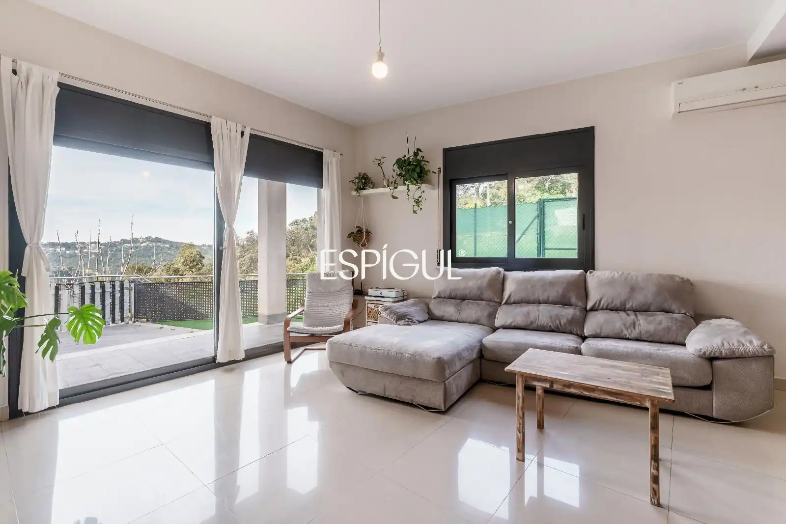 Living room of Detached homes for sale in Vidreres  with Air Conditioner, Heating and Terrace