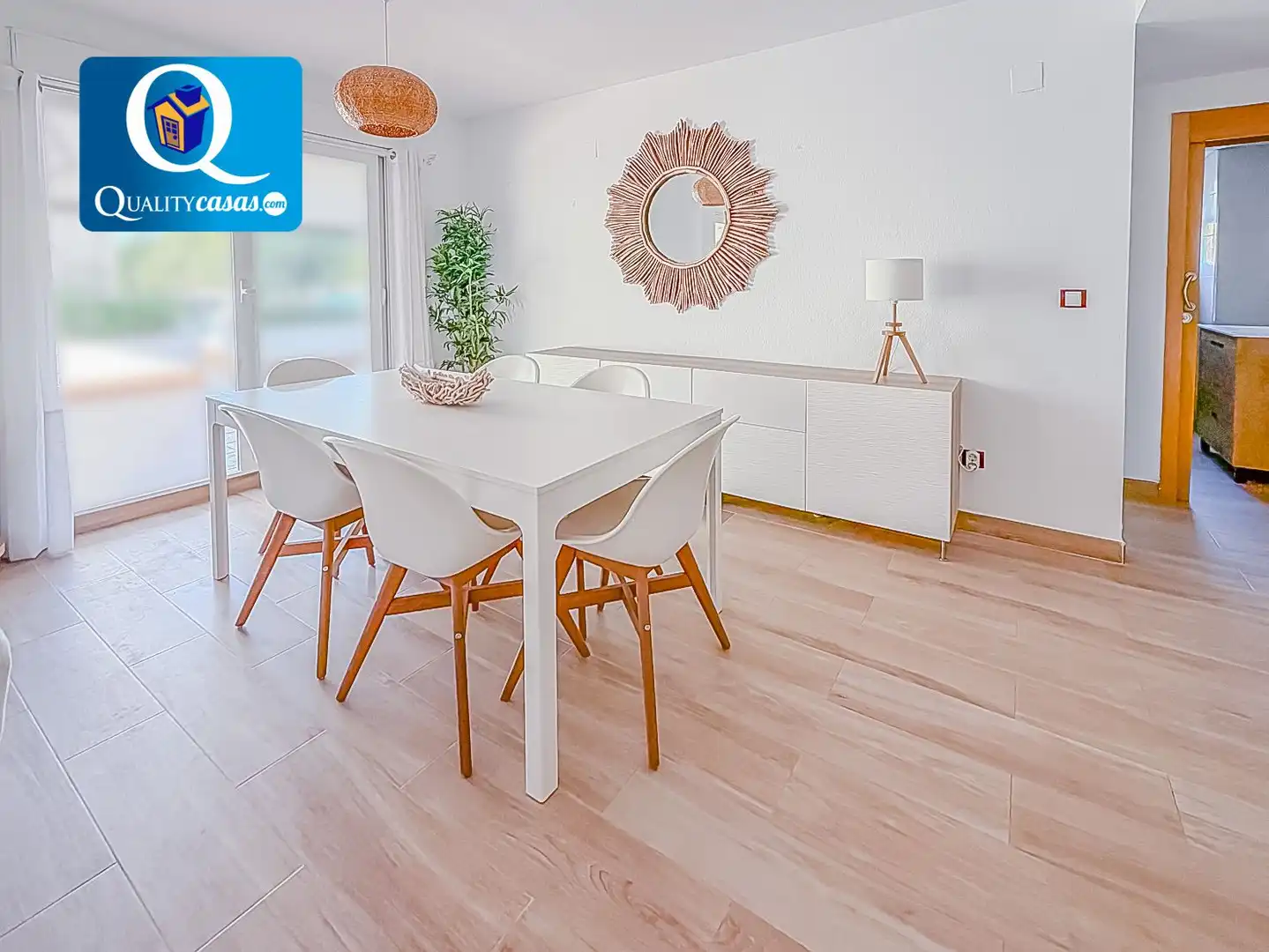 Dining room of Flat for sale in Pueblo Español - Coveta Fumá
