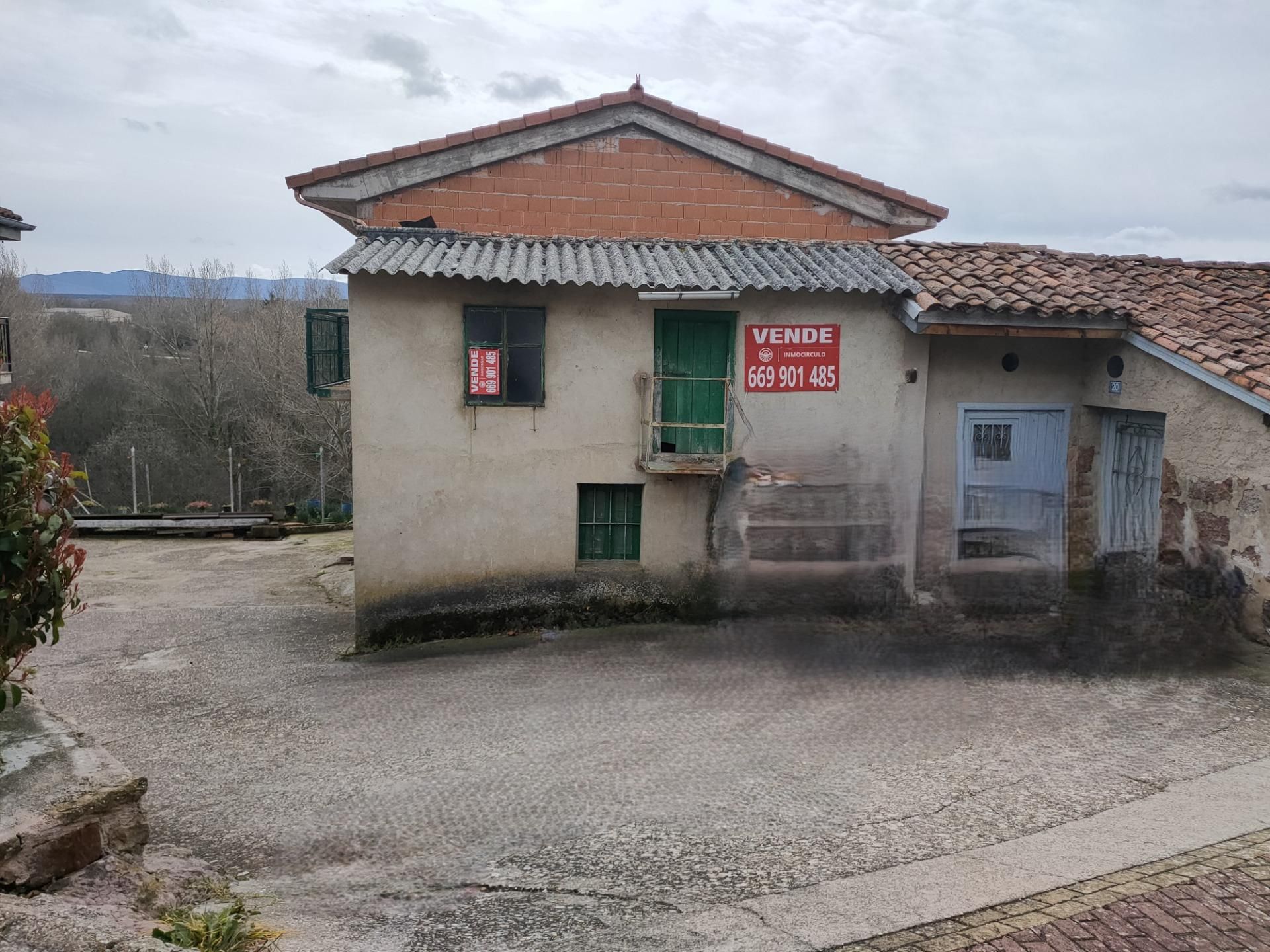 Exterior view of Country house for sale in Arlanzón  with Private garden