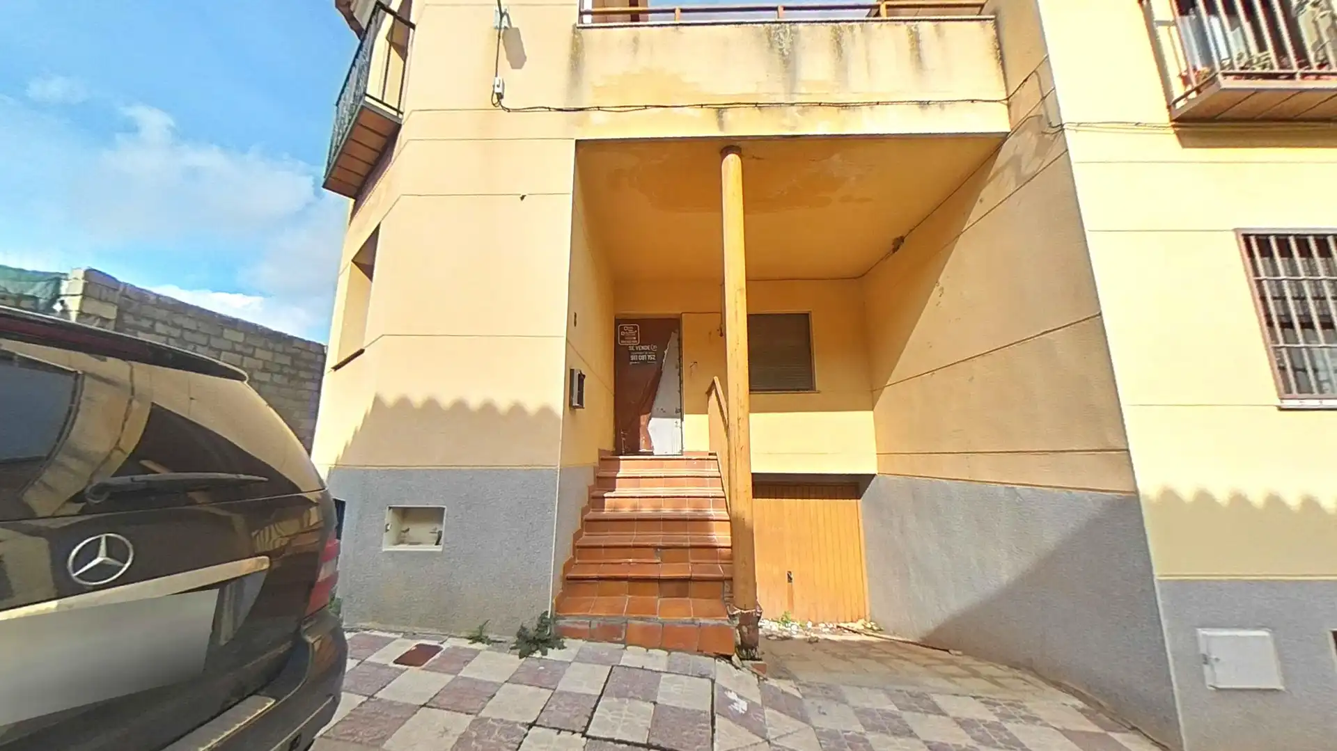 Vista exterior de Casa adosada en venta en Los Yébenes con Terraza