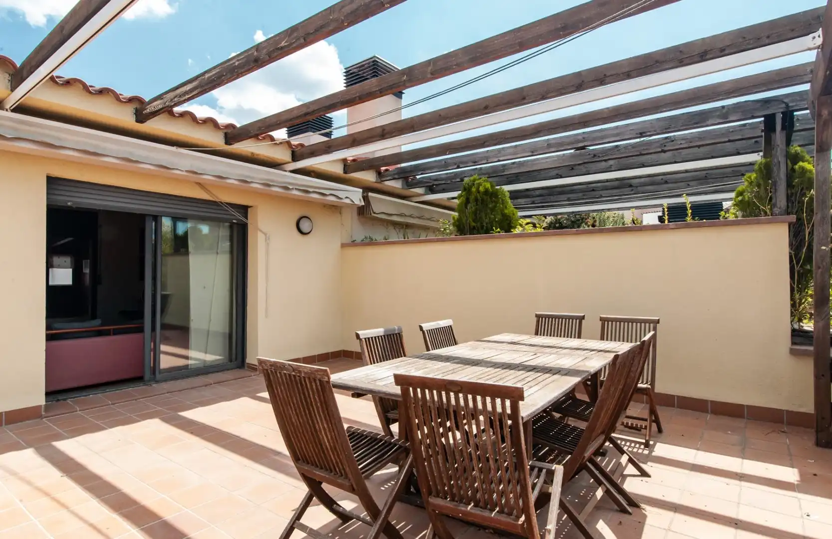 Terrassa de Dúplex en venda en Vilafranca del Penedès amb Aire condicionat, Calefacció i Jardí privat