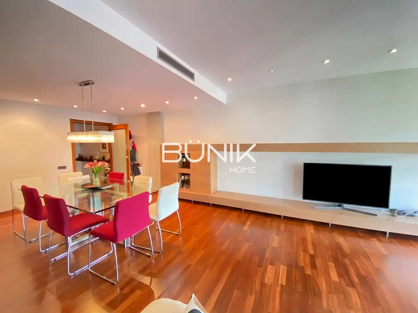 Sala de estar de Piso de alquiler en Barcelona con Parquet, Terraza y Trastero