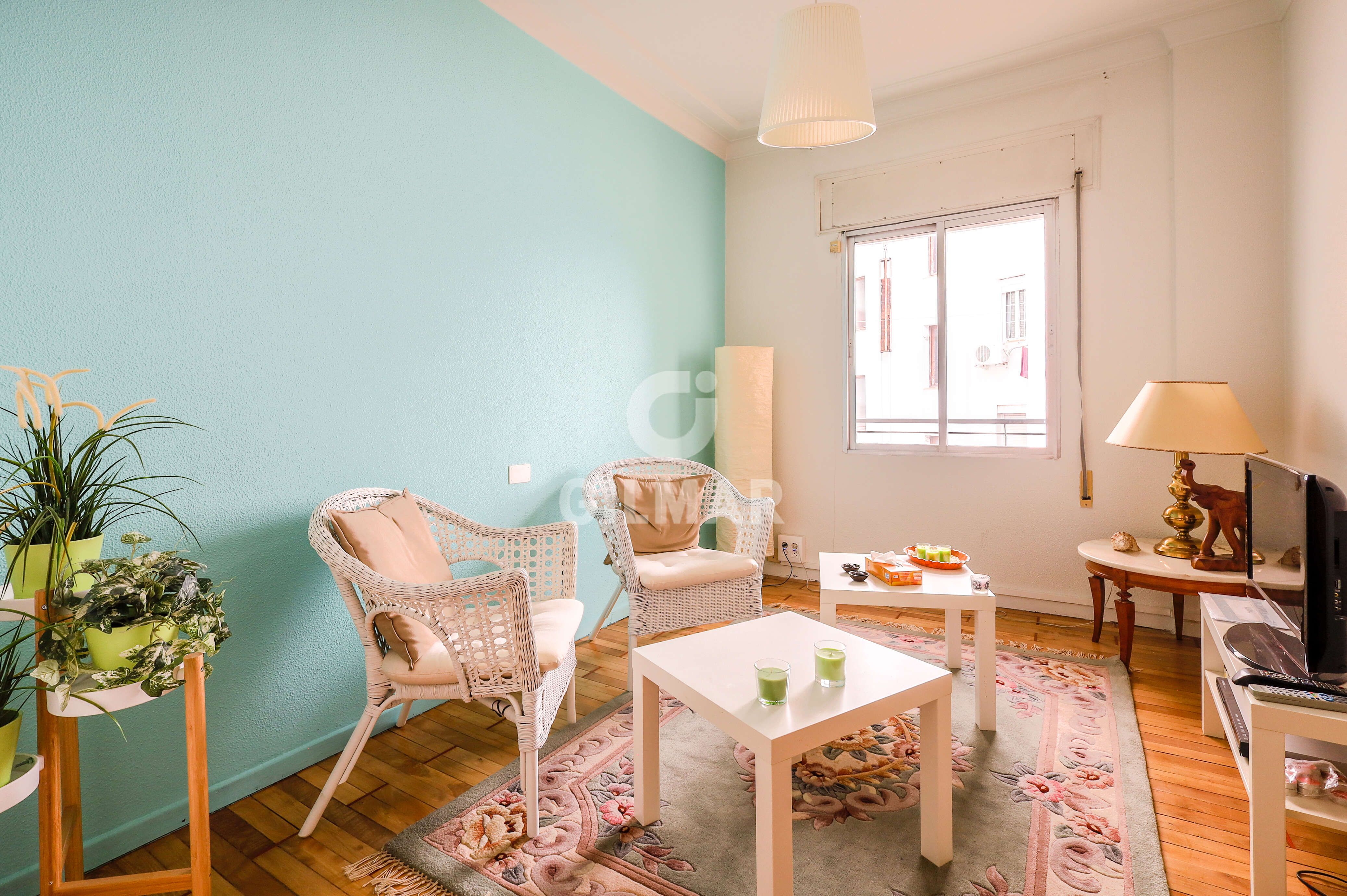 Bedroom of Flat for sale in  Madrid Capital  with Heating and Balcony