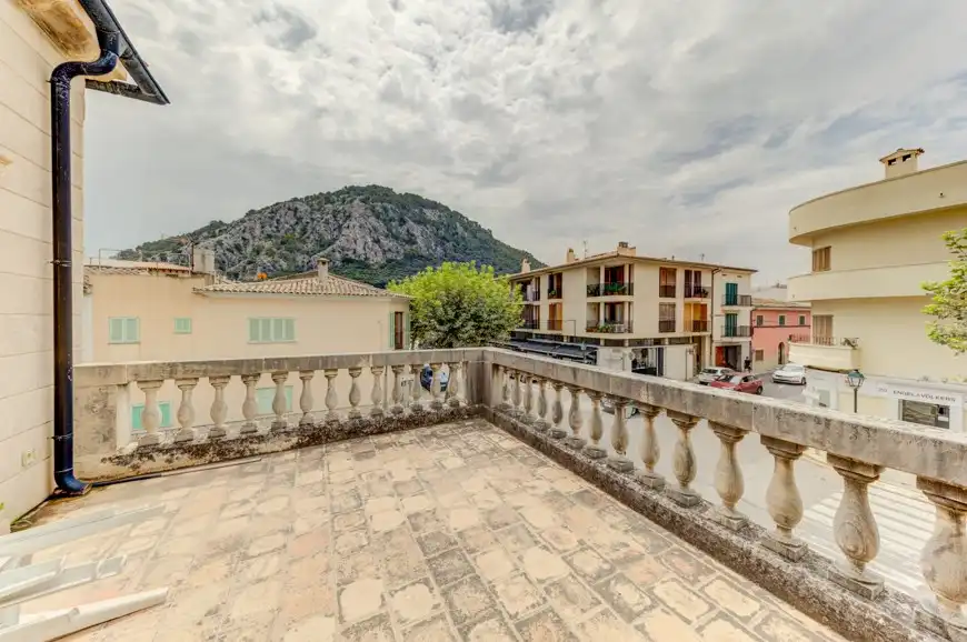 Vista exterior de Casa adosada en venta en Pollença con Aire acondicionado, Calefacción y Jardín privado