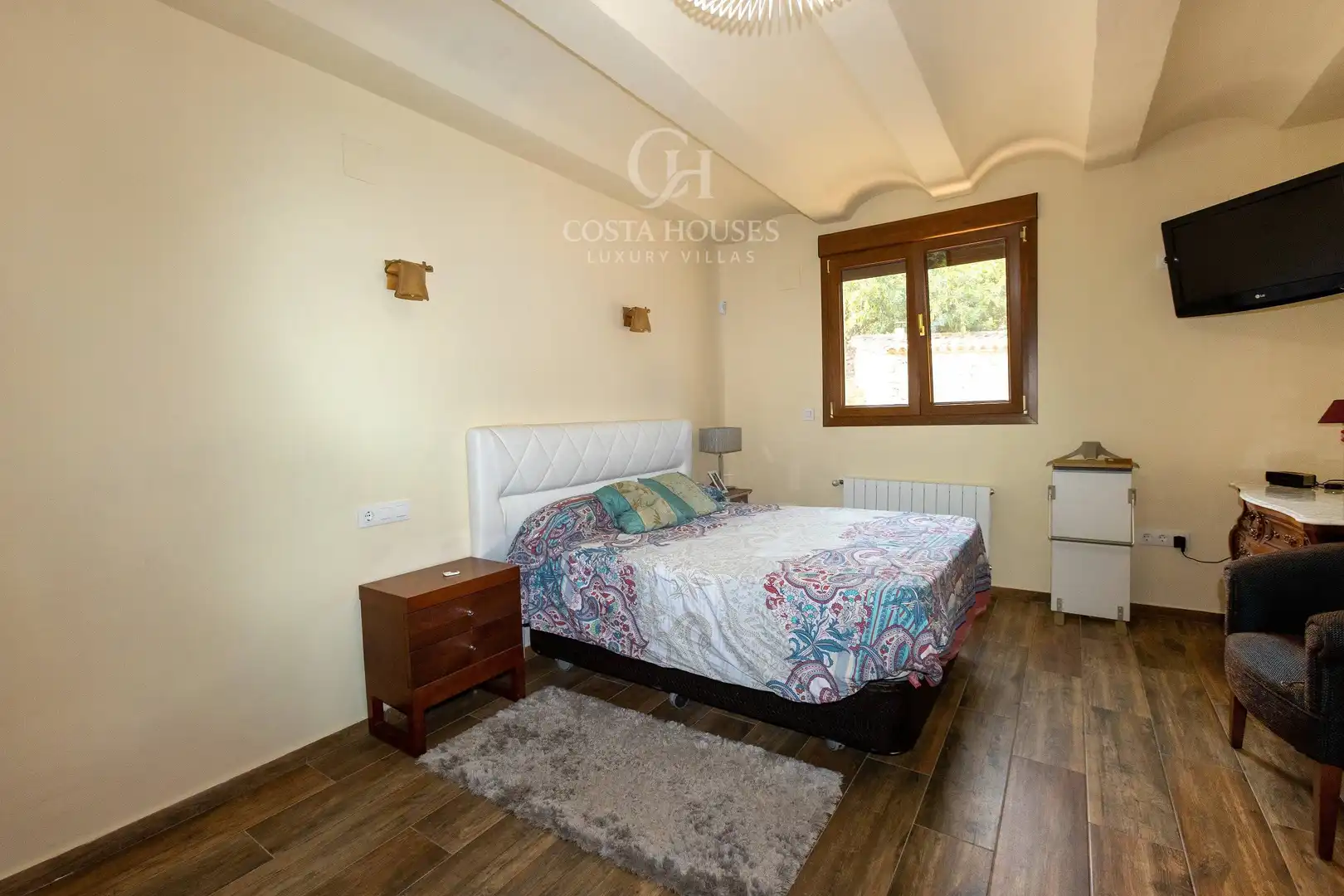 Dormitori de Casa o xalet en venda en Benissa amb Aire condicionat, Jardí privat i Terrassa