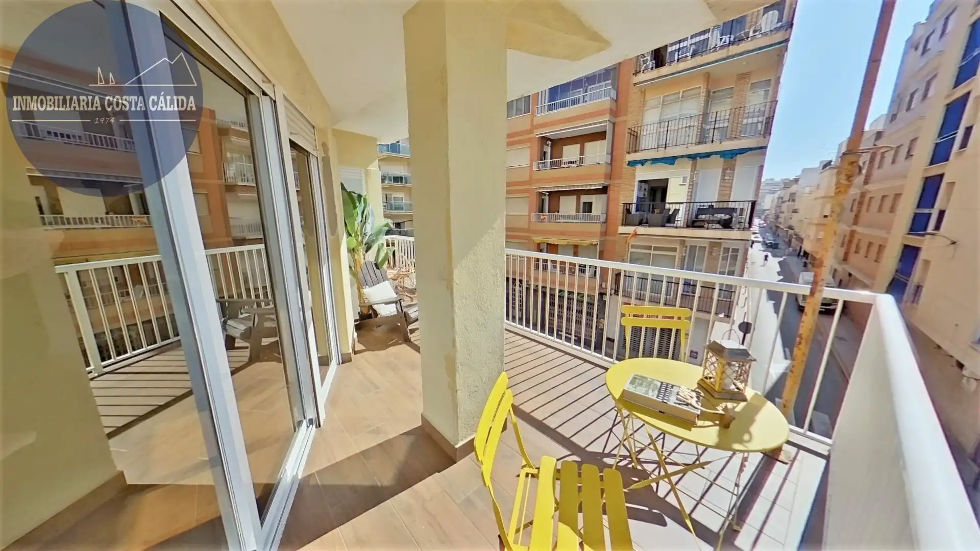Balcony of Apartments for sale in Águilas  with Air Conditioner, Heating and Furnished