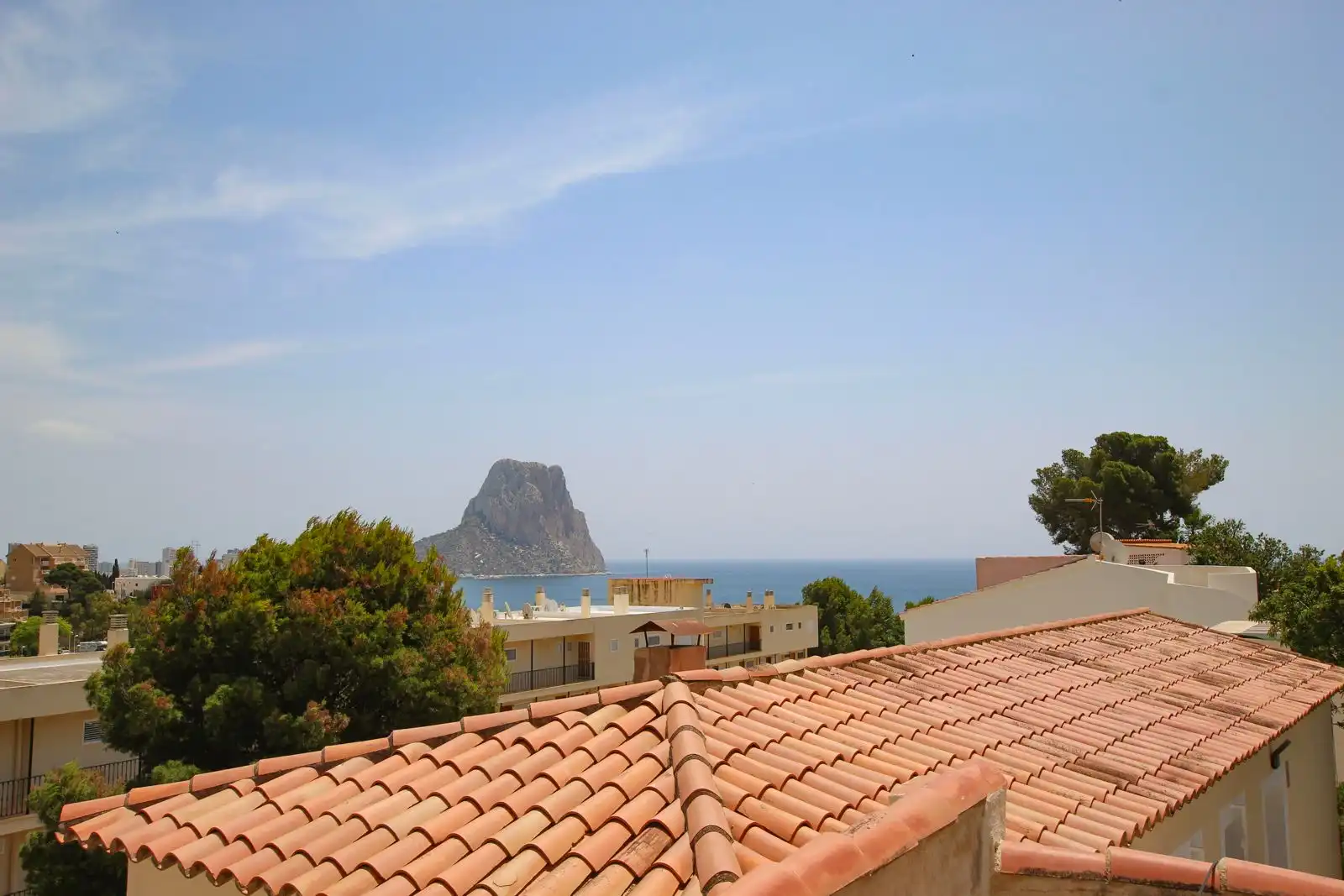 Exterior view of Houses for sale in Calpe / Calp  with Air Conditioner, Heating and Private garden