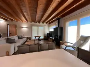Sala de estar de Casa o chalet en venta en Porté - Puymorens con Calefacción, Jardín privado y Amueblado