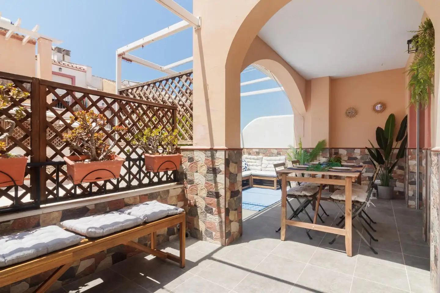Terraza de Dúplex en venta en Nerja con Aire acondicionado, Terraza y Trastero