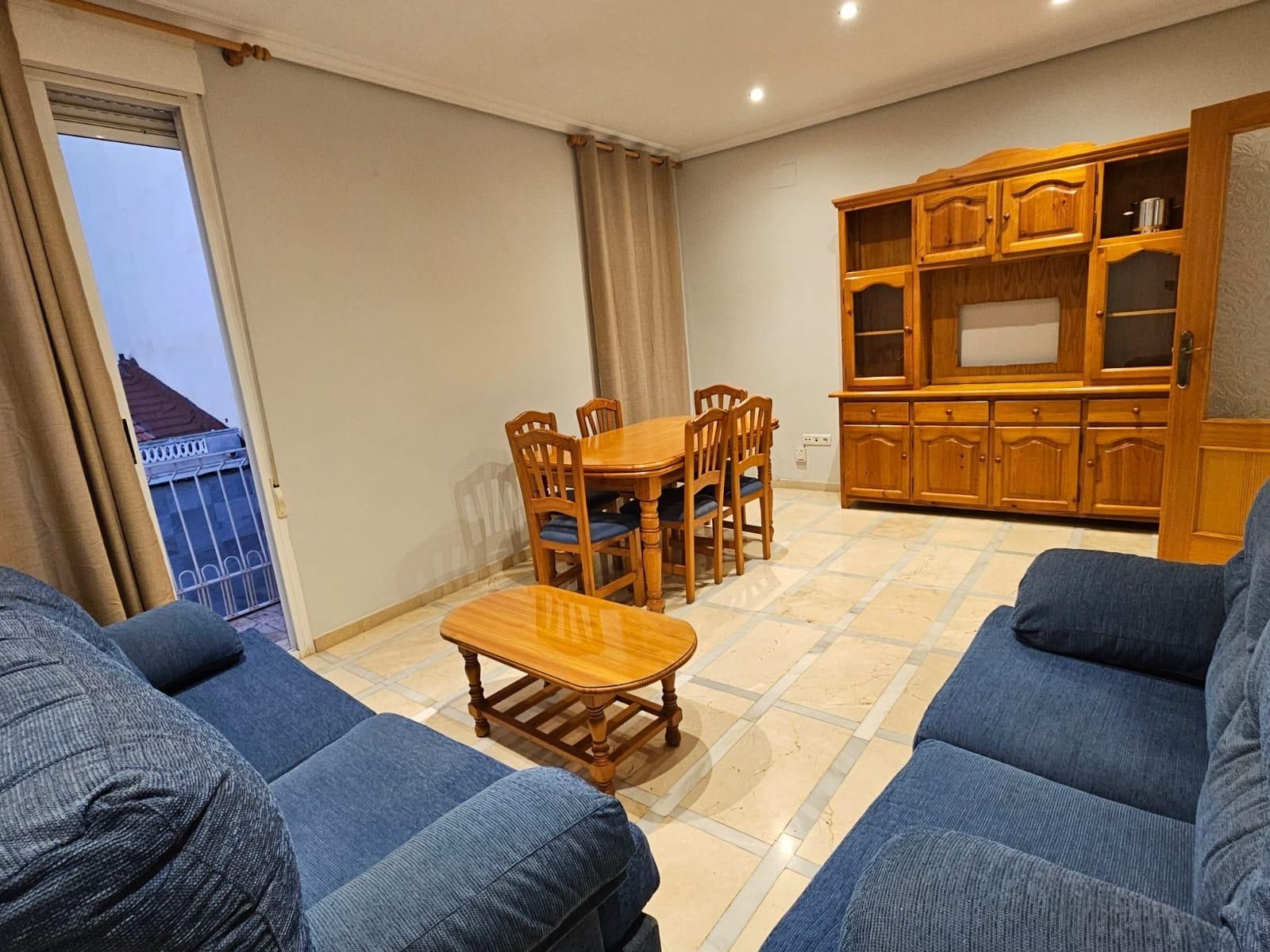 Sala d'estar de Pis de lloguer en Elche / Elx amb Terrassa