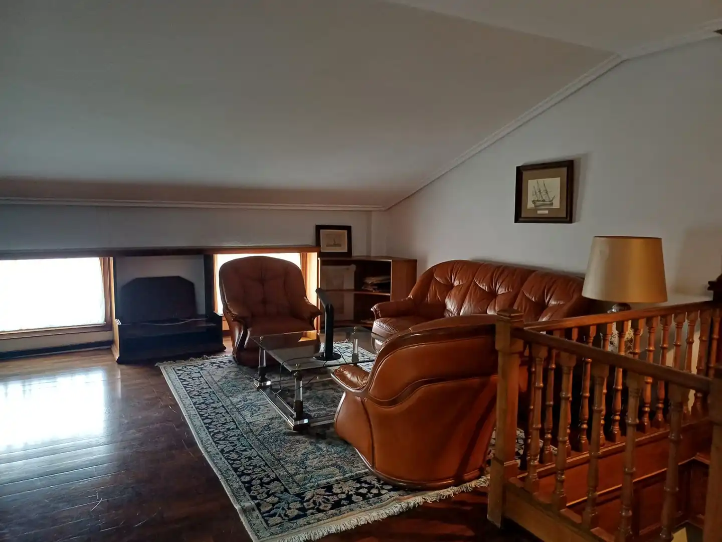 Living room of Duplexes for sale in Calahorra  with Heating, Parquet flooring and Terrace