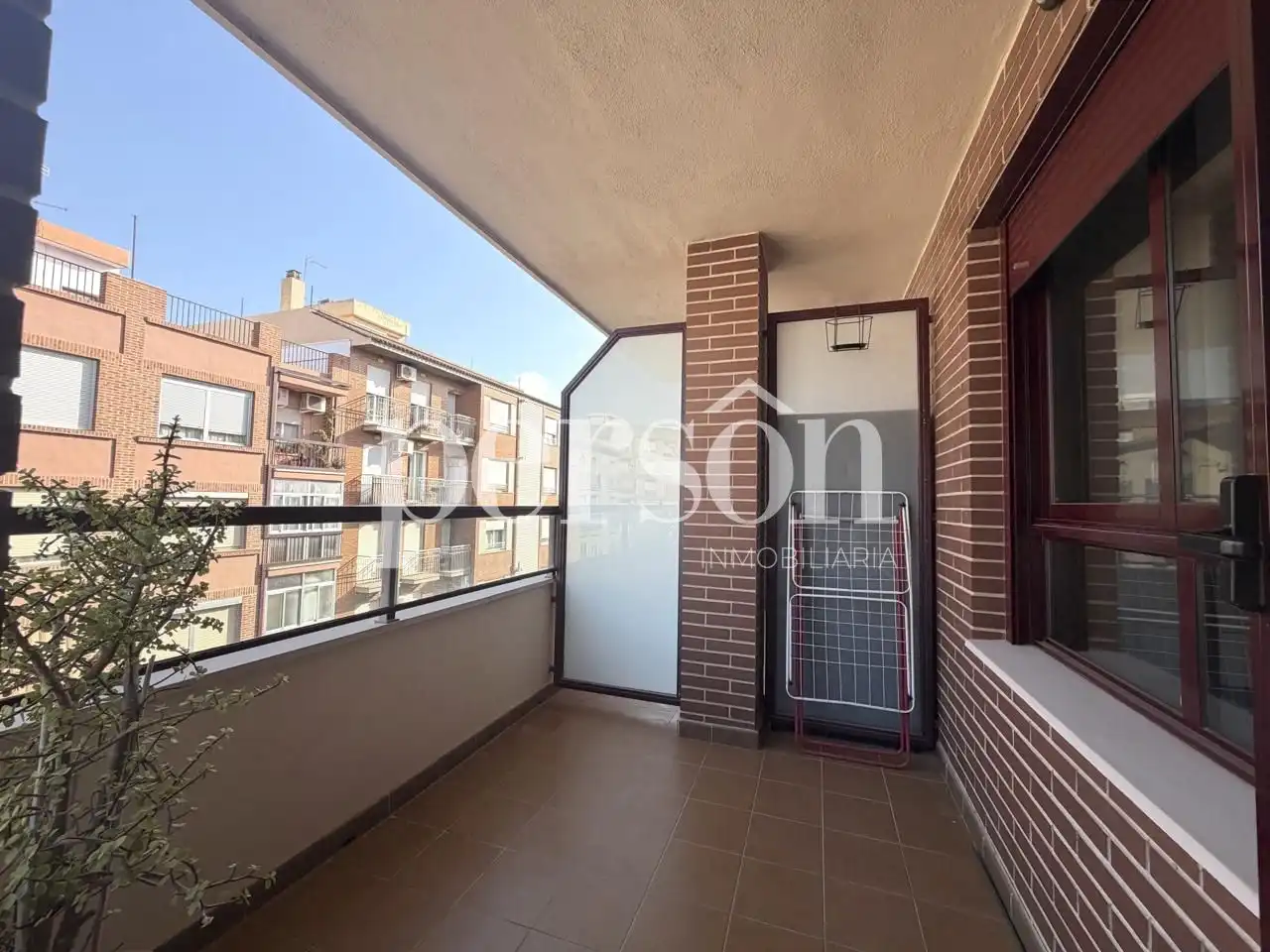 Balcony of Flat for rent in Torrent  with Air Conditioner, Terrace and Furnished