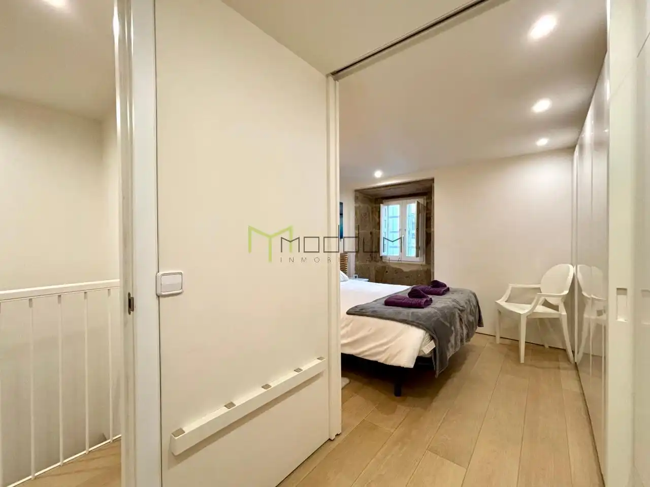 Habitación de Casa o chalet en venta en Santiago de Compostela  con Calefacción, Jardín privado y Amueblado
