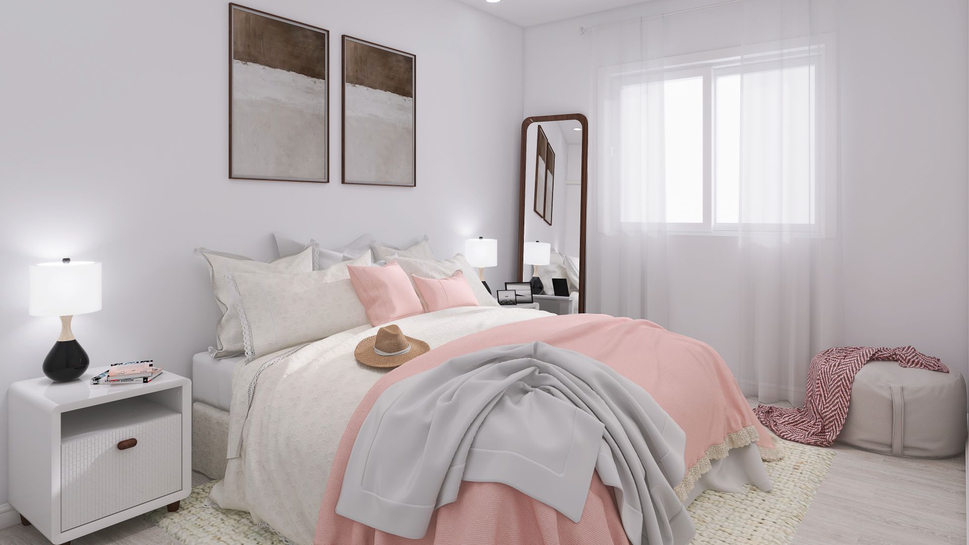 Bedroom of Flat for sale in Ribeira  with Heating, Parquet flooring and Terrace