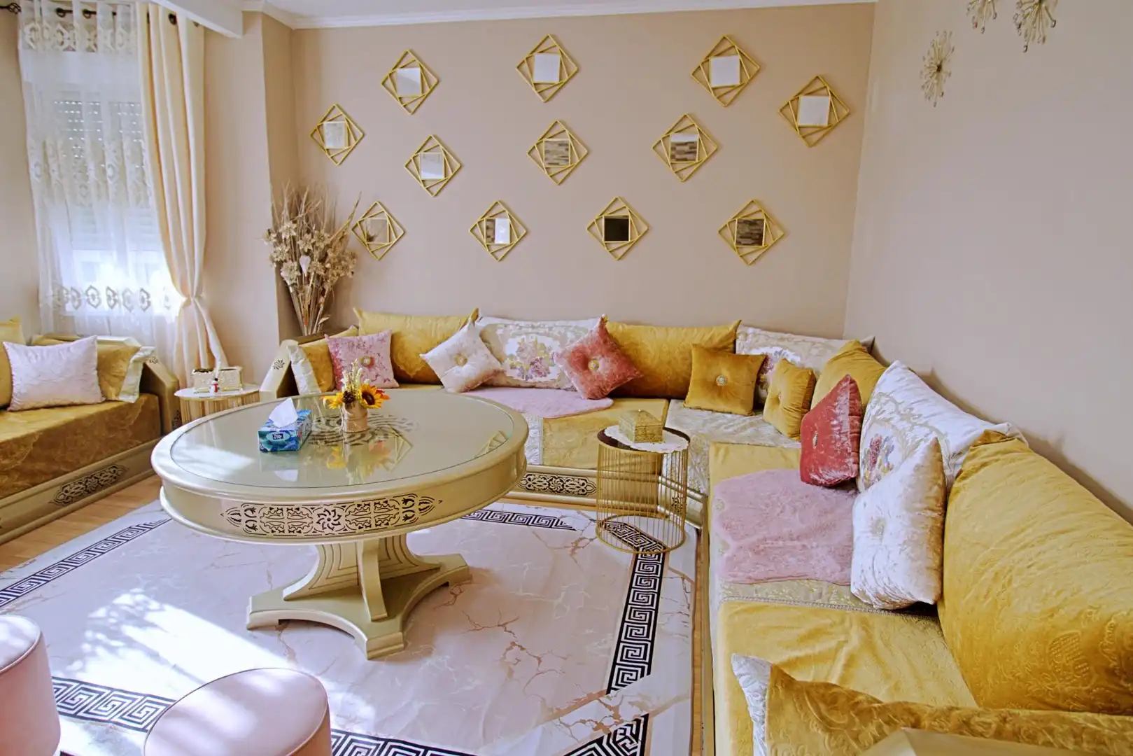 Sala de estar de Piso en venta en Elche / Elx con Aire acondicionado, Amueblado y Balcón