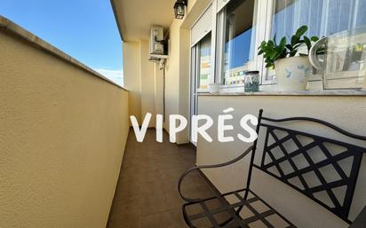 Balcony of Flat for sale in Cáceres Capital  with Air Conditioner