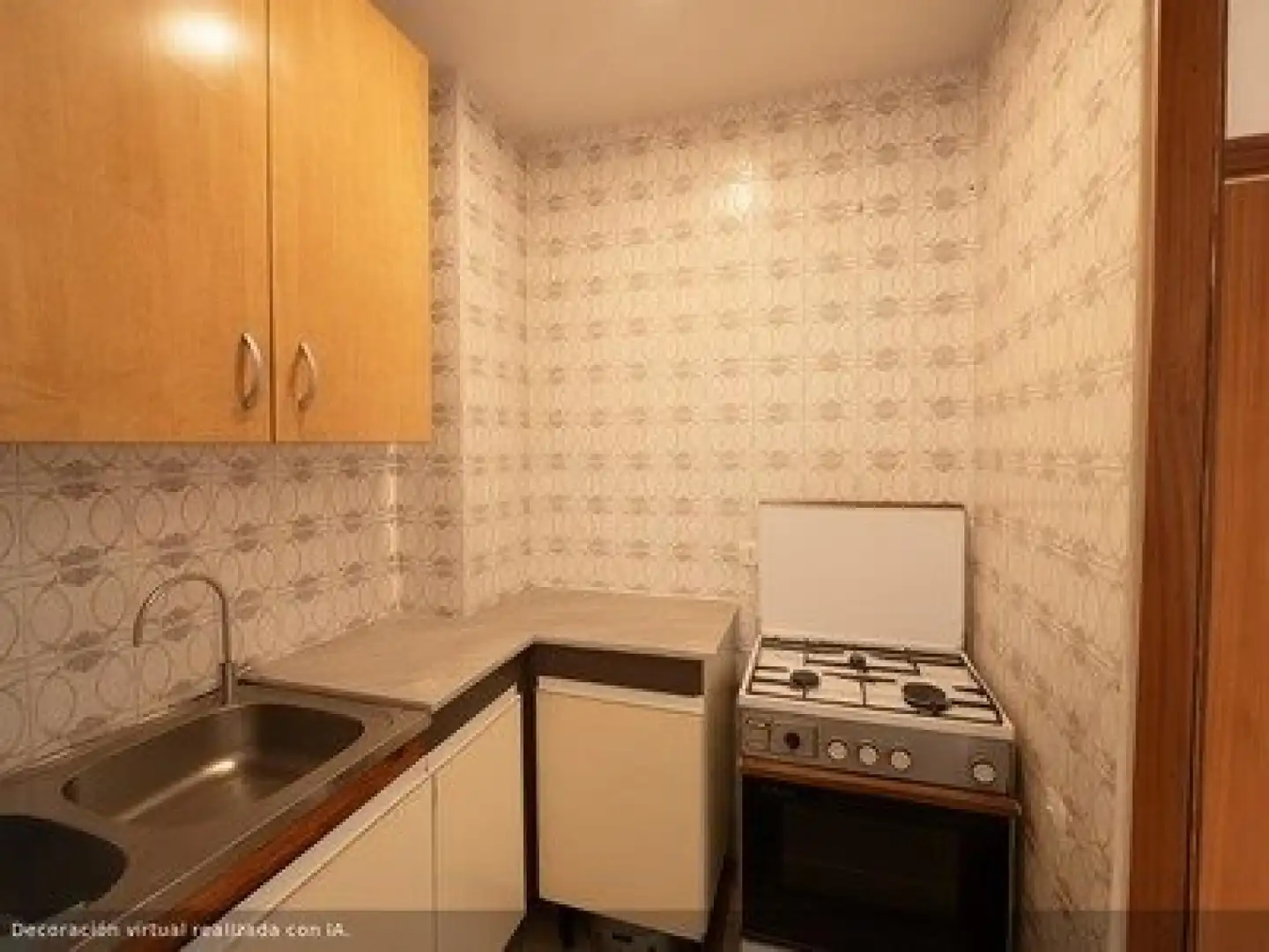 Kitchen of Flat for sale in Santa Susanna  with Heating, Terrace and Balcony