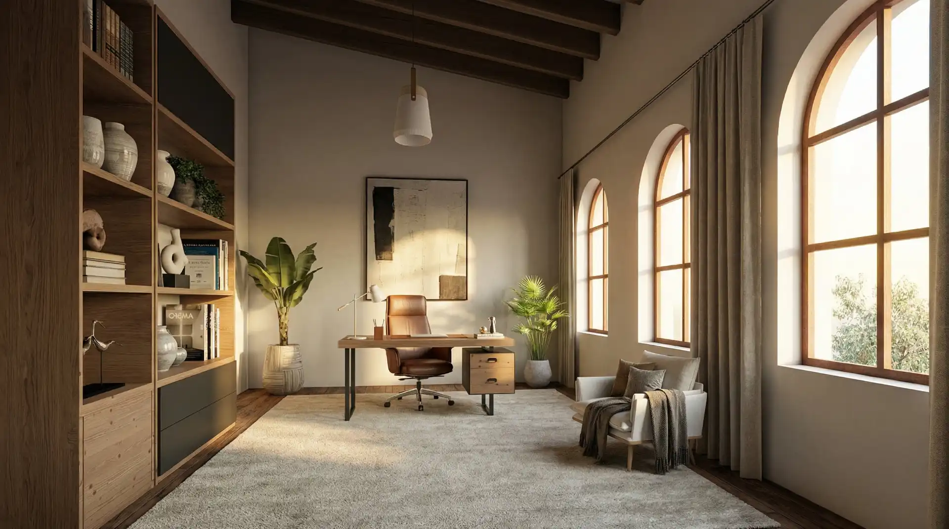 Sala de estar de Dúplex en venta en Sabadell con Aire acondicionado, Calefacción y Parquet