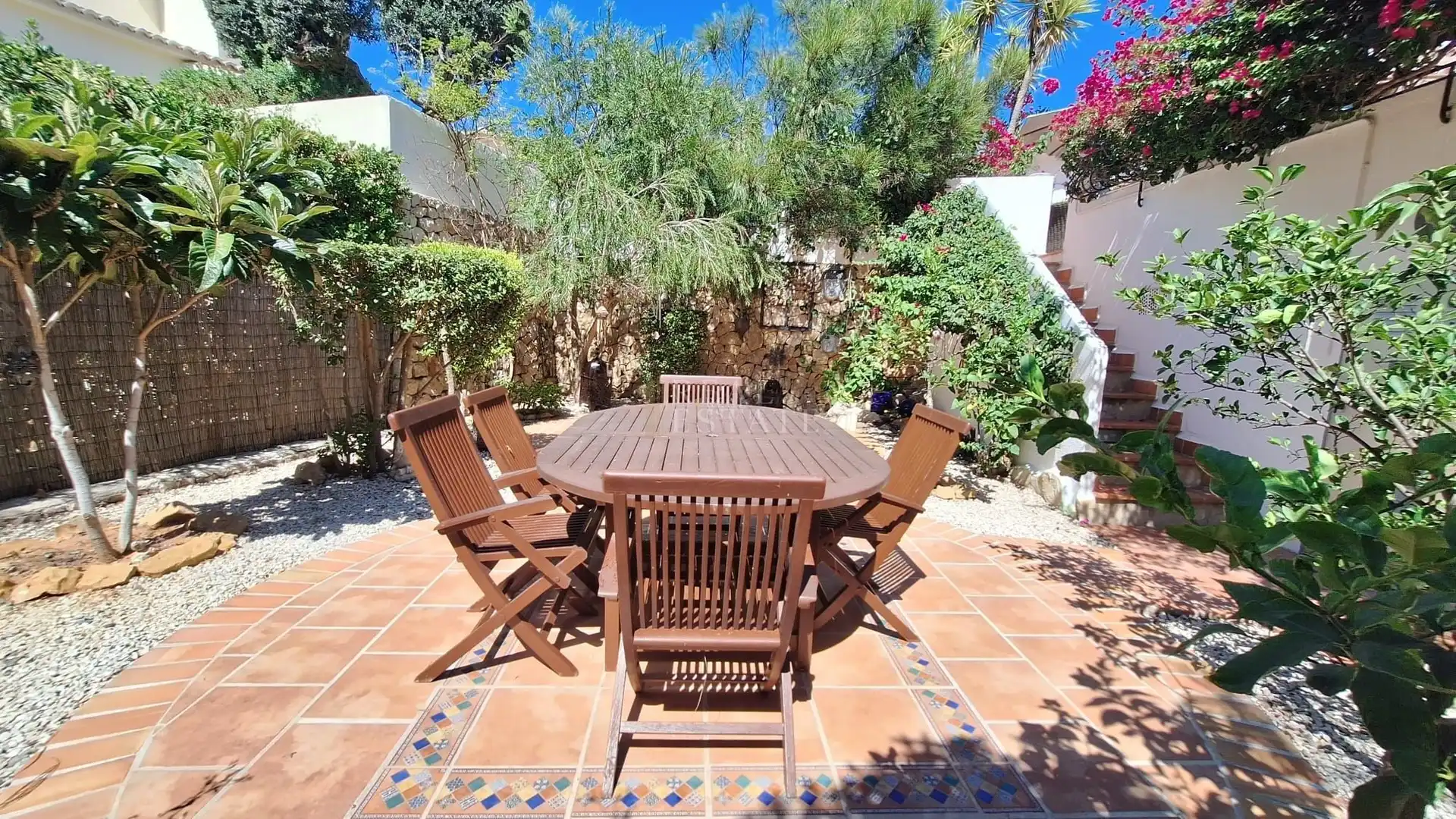 Jardín de Casa o chalet en venta en Jávea / Xàbia con Aire acondicionado, Calefacción y Terraza