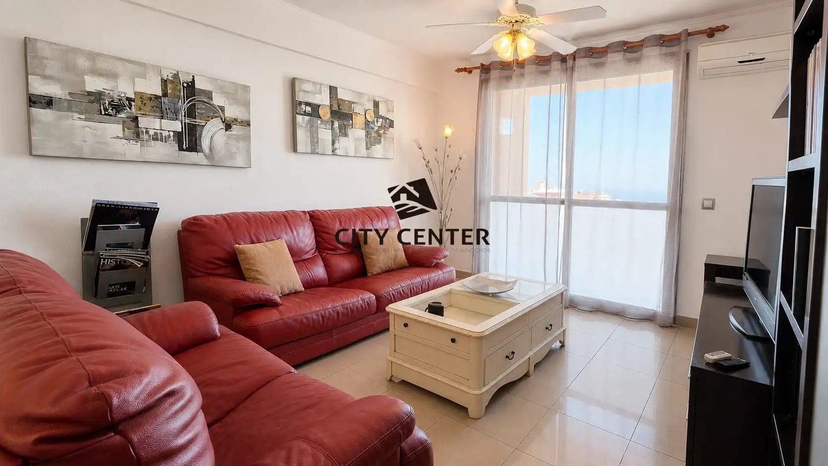 Living room of Duplexes for sale in Granadilla de Abona  with Furnished