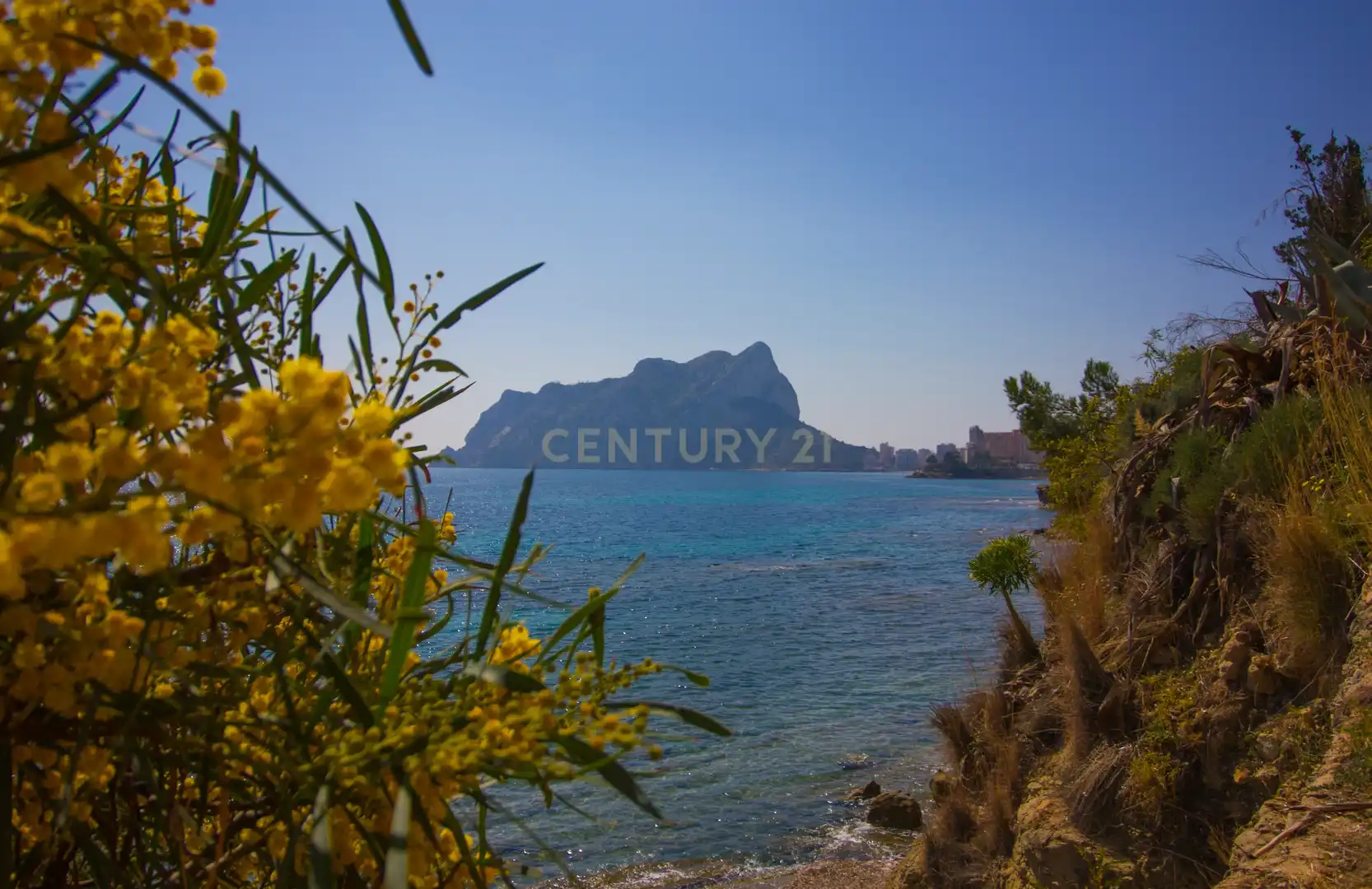 Vista exterior de Apartament de lloguer en Calpe / Calp amb Aire condicionat, Rentadora i Microones