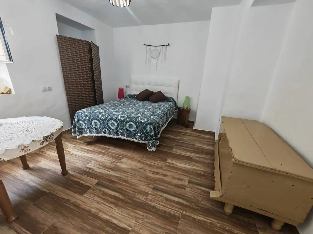 Schlafzimmer von Haus oder Chalet zum Verkauf in Montefrío mit Privatgarten, Terrasse und Möbliert