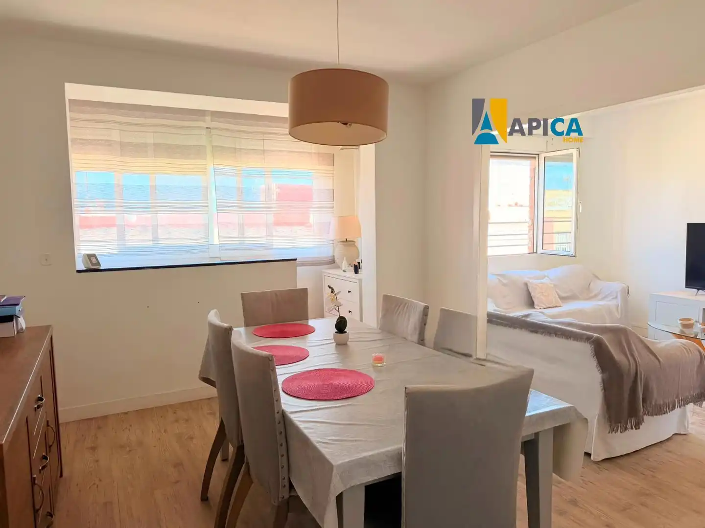 Dining room of Flat for sale in Población de Arroyo  with Furnished and Alarm
