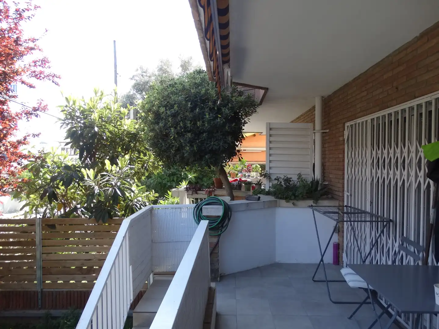 Balcony of Ground floor for sale in Vilanova i la Geltrú  with Air Conditioner, Private garden and Terrace
