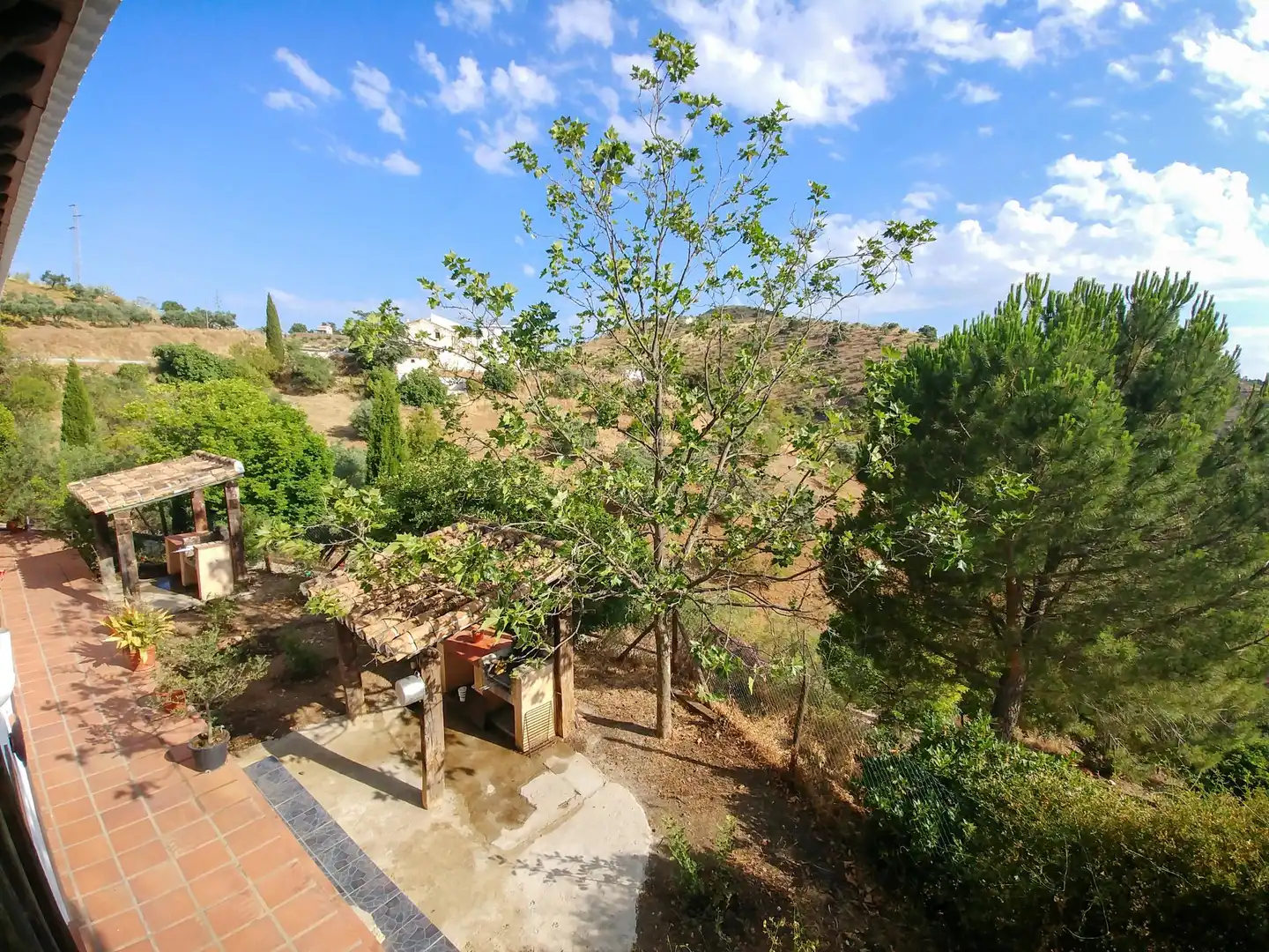 Jardín de Finca rústica en venta en Almogía con Aire acondicionado, Terraza y Piscina