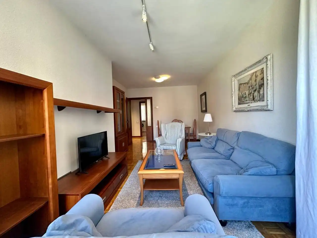 Wohnzimmer von Wohnung zur Miete in  Logroño mit Heizung, Terrasse und Abstellraum