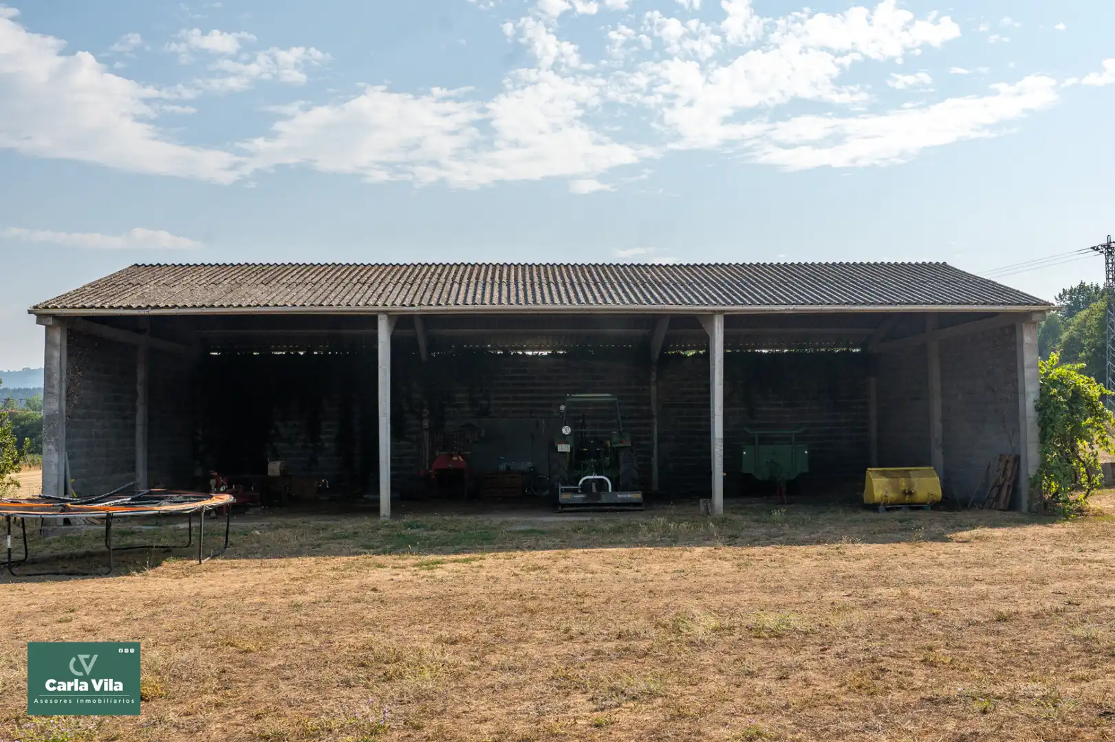 Vista exterior de Finca rústica en venta en O Corgo   con Calefacción, Jardín privado y Parquet