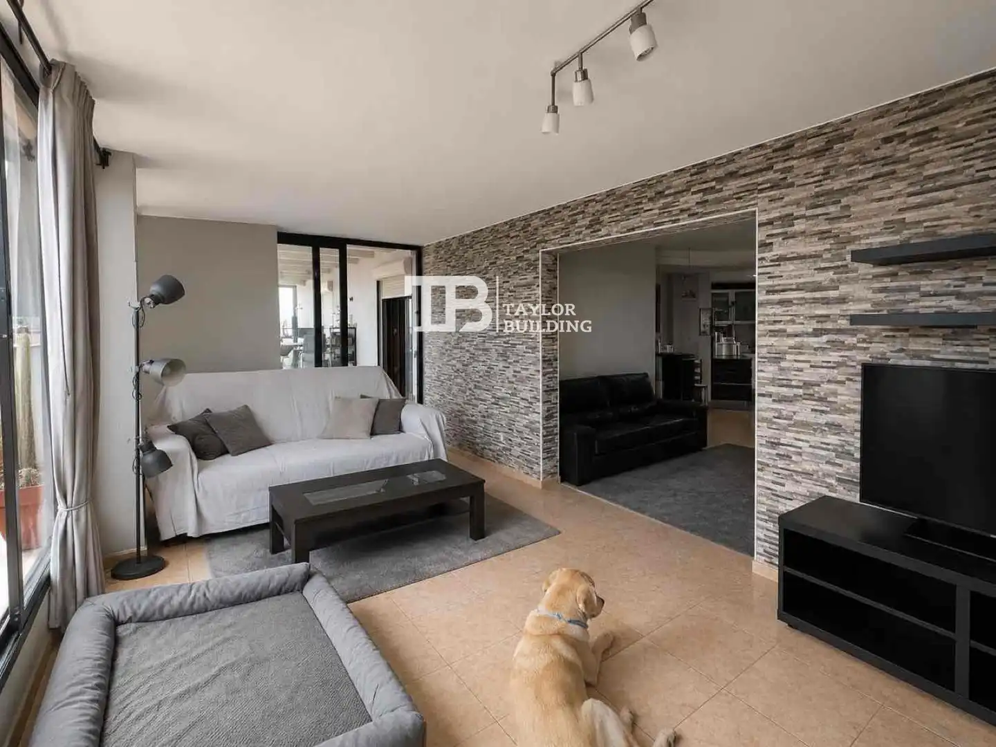 Living room of Attic for sale in  Palma de Mallorca  with Air Conditioner, Heating and Terrace