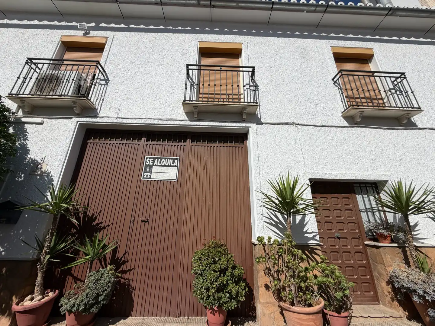 Vista exterior de Casa adosada en venta en Ardales con Aire acondicionado, Terraza y Amueblado