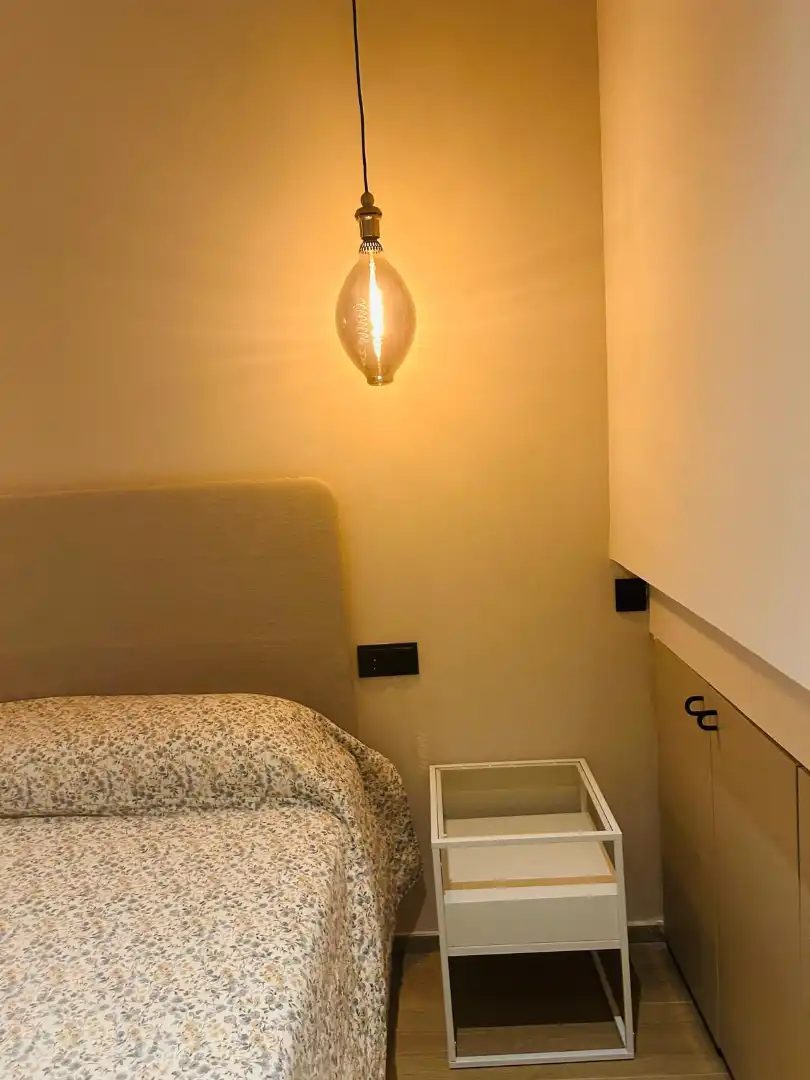 Habitación de Apartamento de alquiler en Madrid con Aire acondicionado, Calefacción y Amueblado