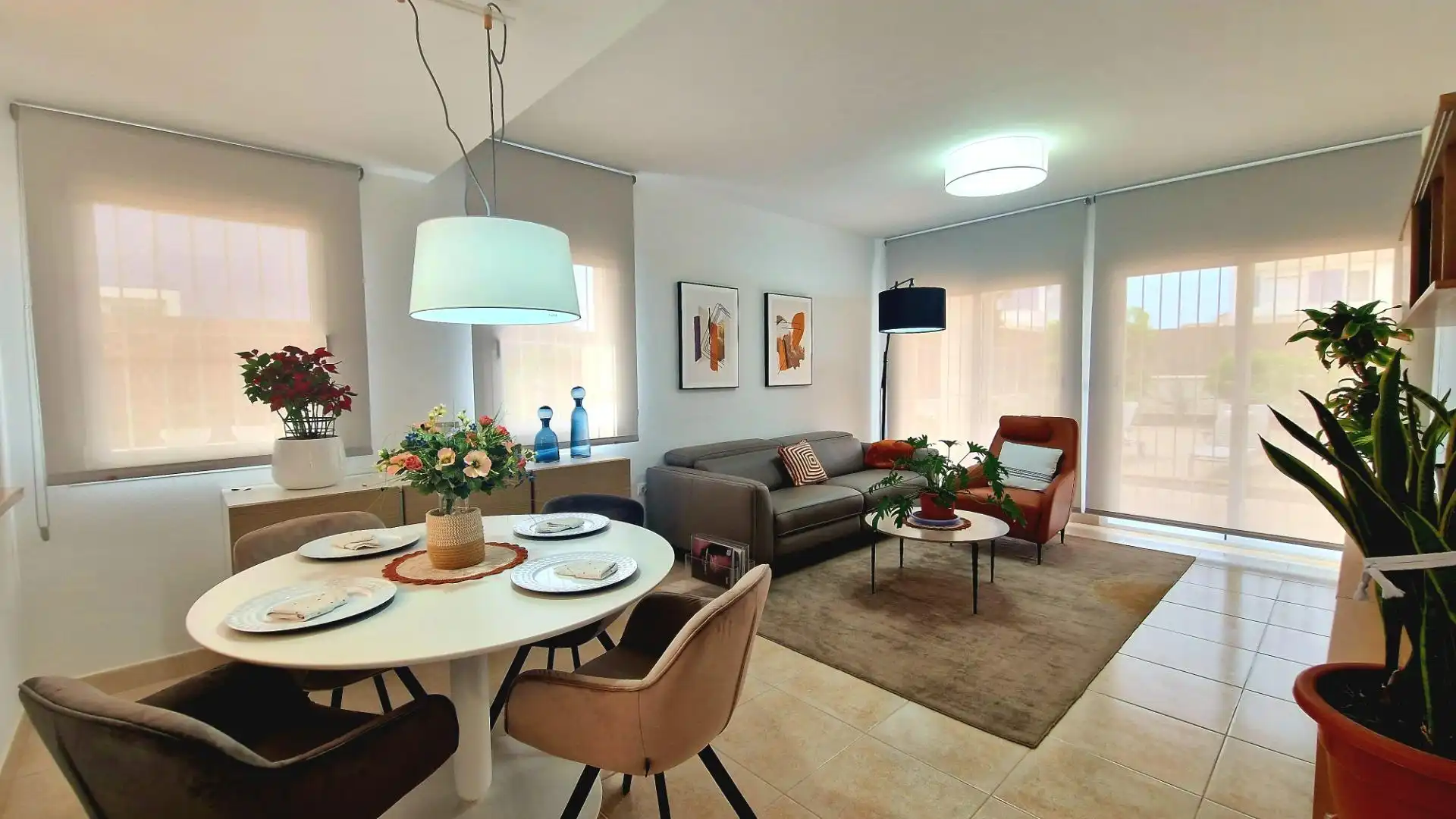 Wohnzimmer von Haus oder Chalet zum Verkauf in Lorca mit Privatgarten