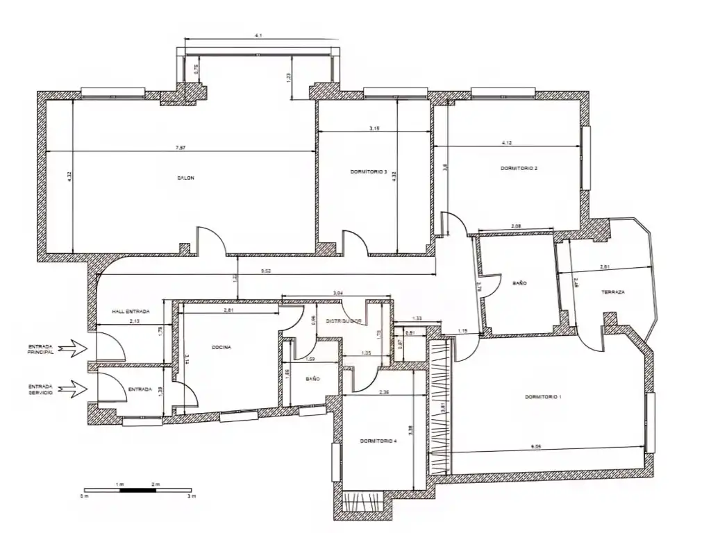 Flat for rent in Madrid