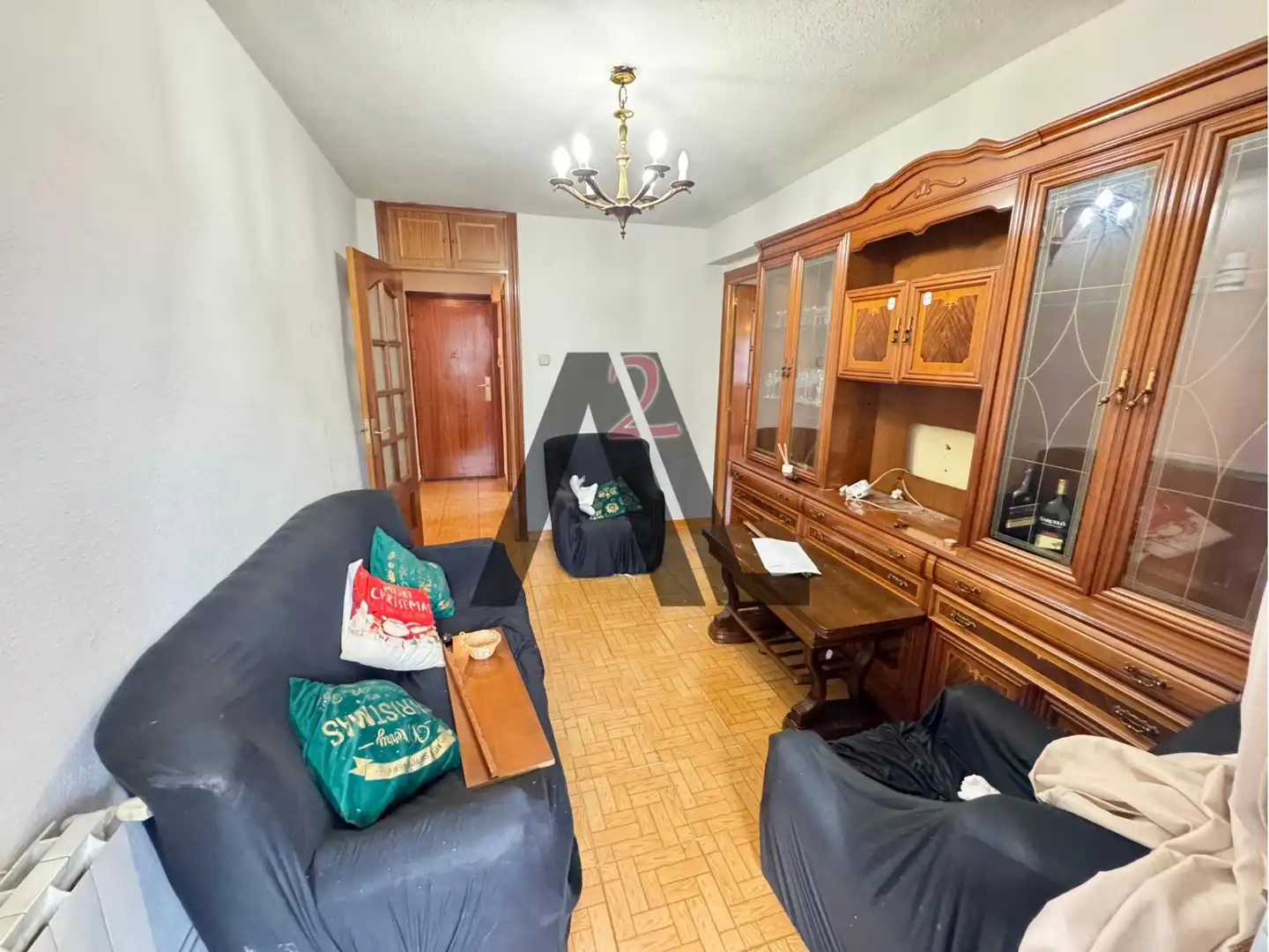 Living room of Flat for rent in Madrid  with Heating