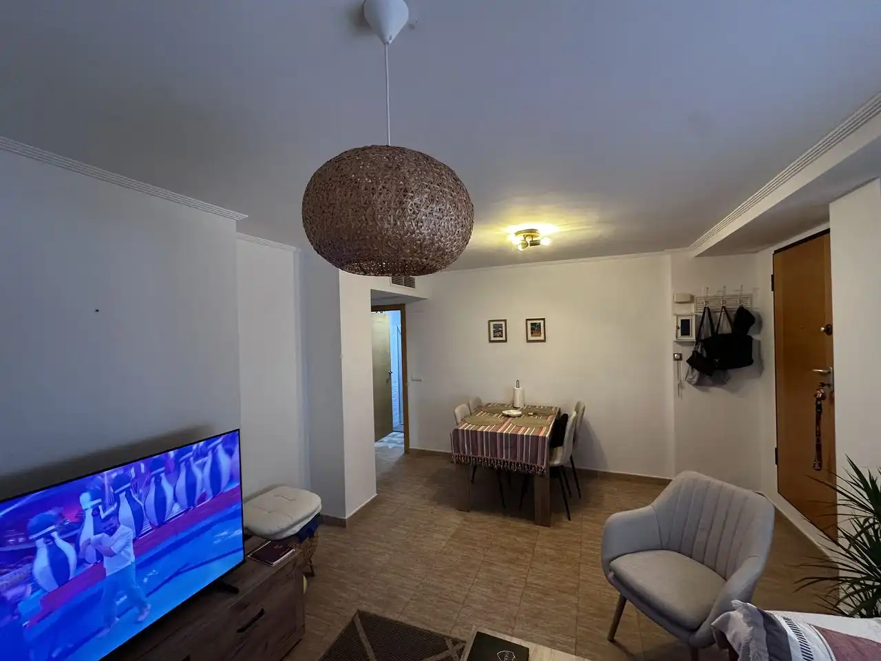 Wohnzimmer von Erdgeschoss zur Miete in Canet d'En Berenguer mit Terrasse und Gemeinschaftspool