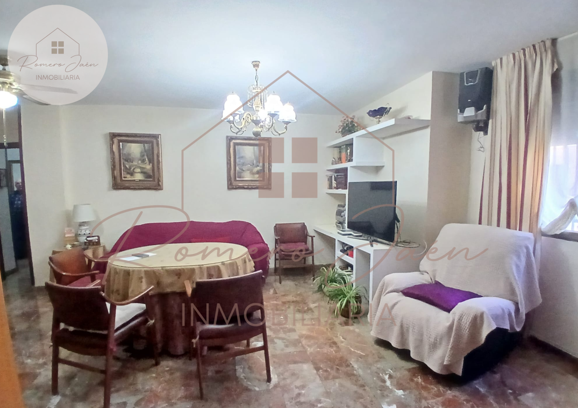 Living room of Flat for sale in  Jaén Capital  with Air Conditioner and Furnished