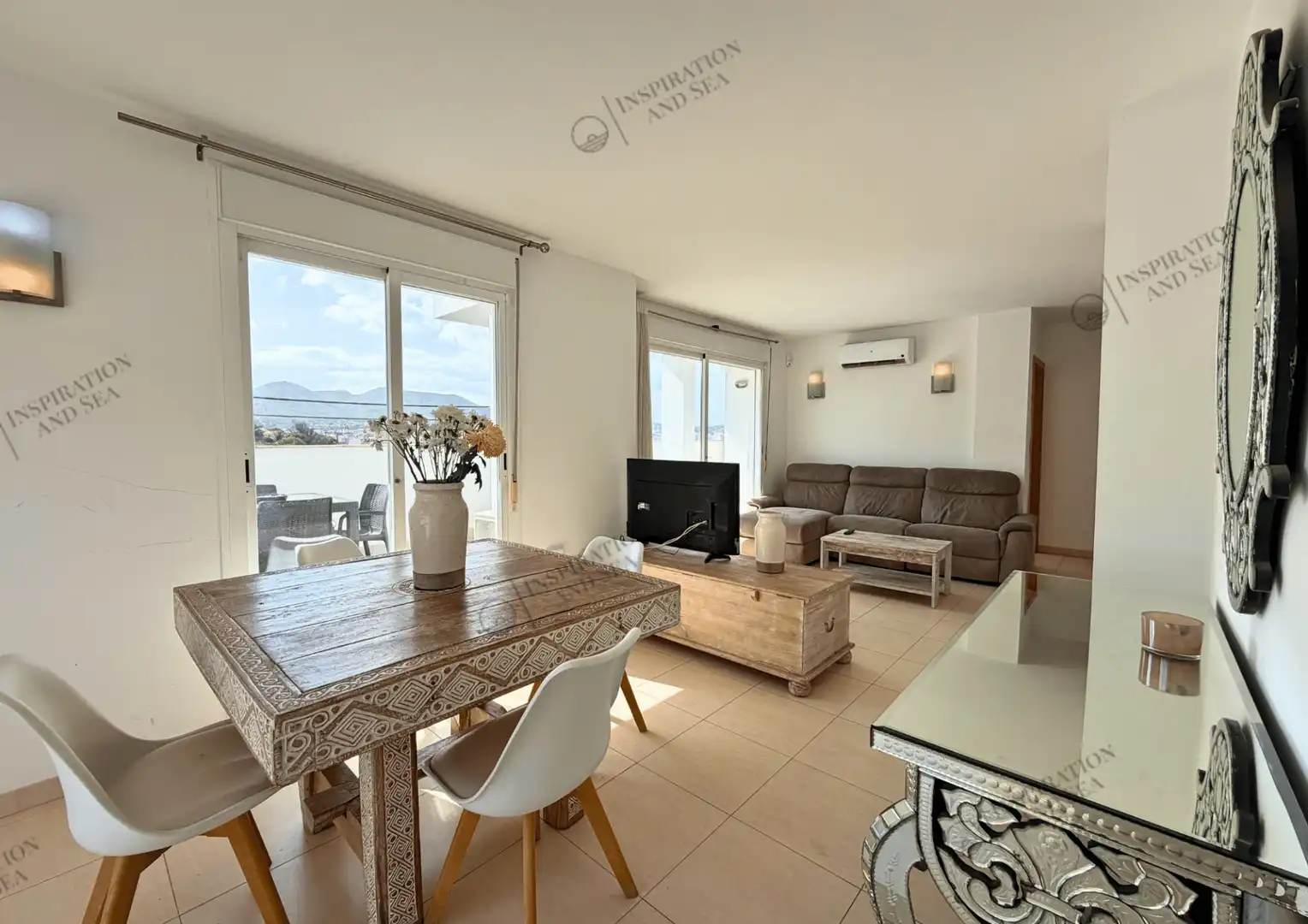Wohnzimmer von Wohnung zum Verkauf in Eivissa mit Klimaanlage, Terrasse und Möbliert