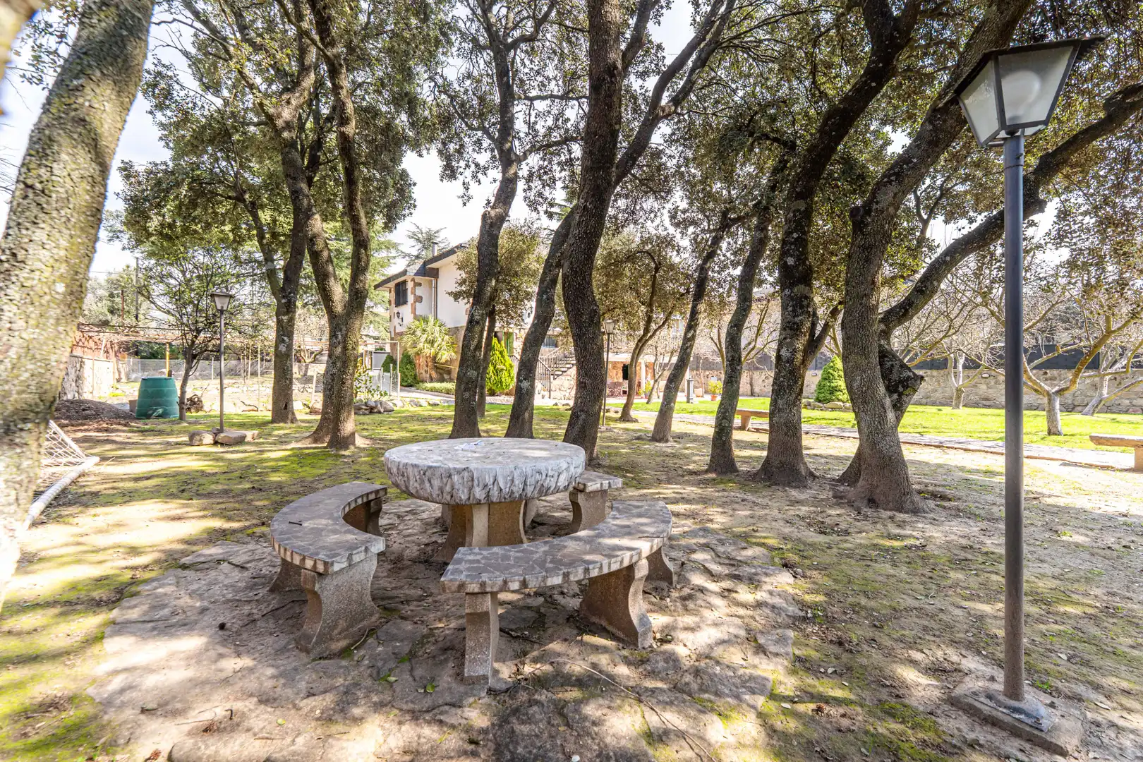 Garden of Houses for sale in Alpedrete  with Furnished