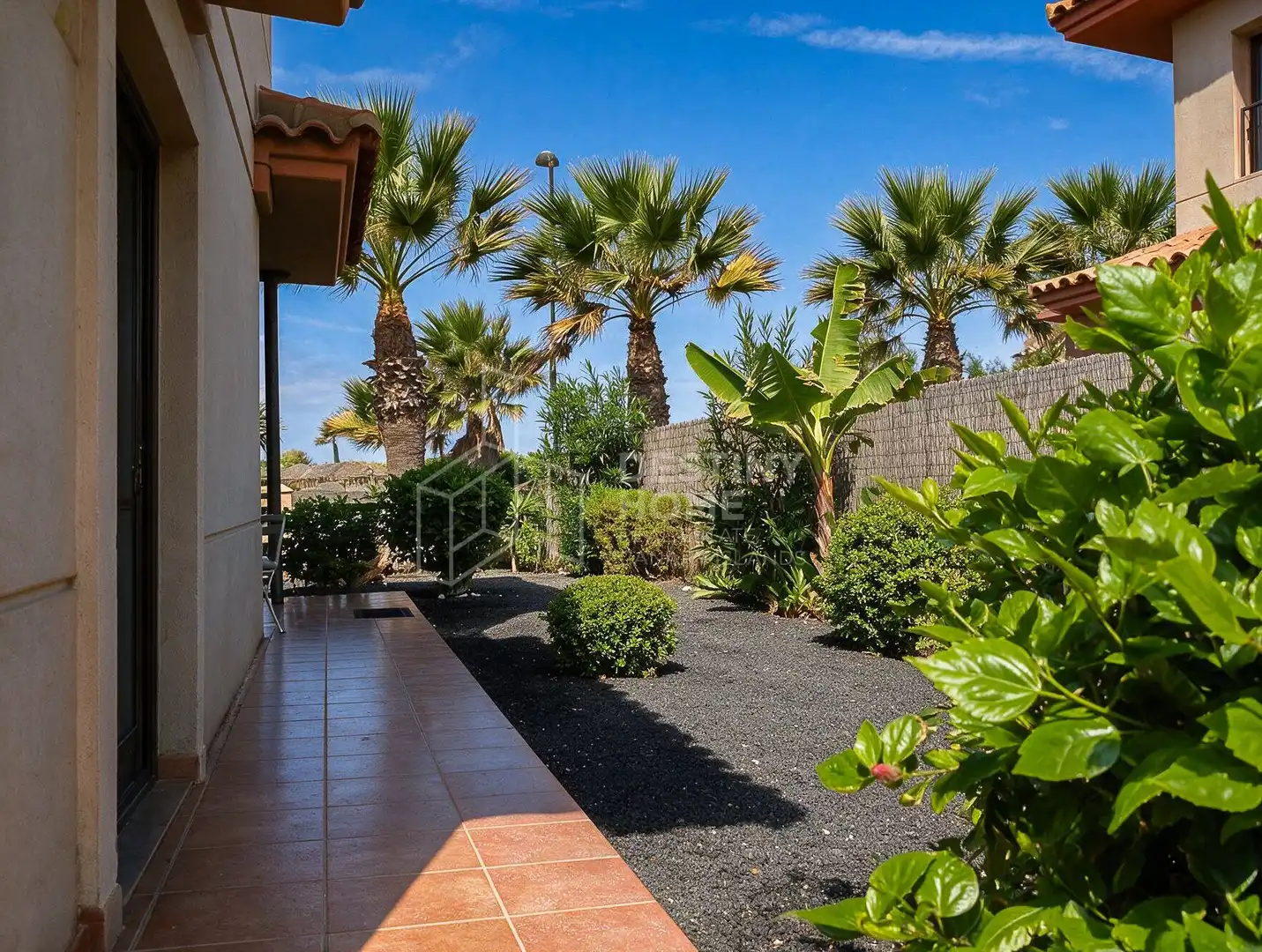 Garden of Houses for sale in La Oliva  with Storage room, Furnished and Community pool