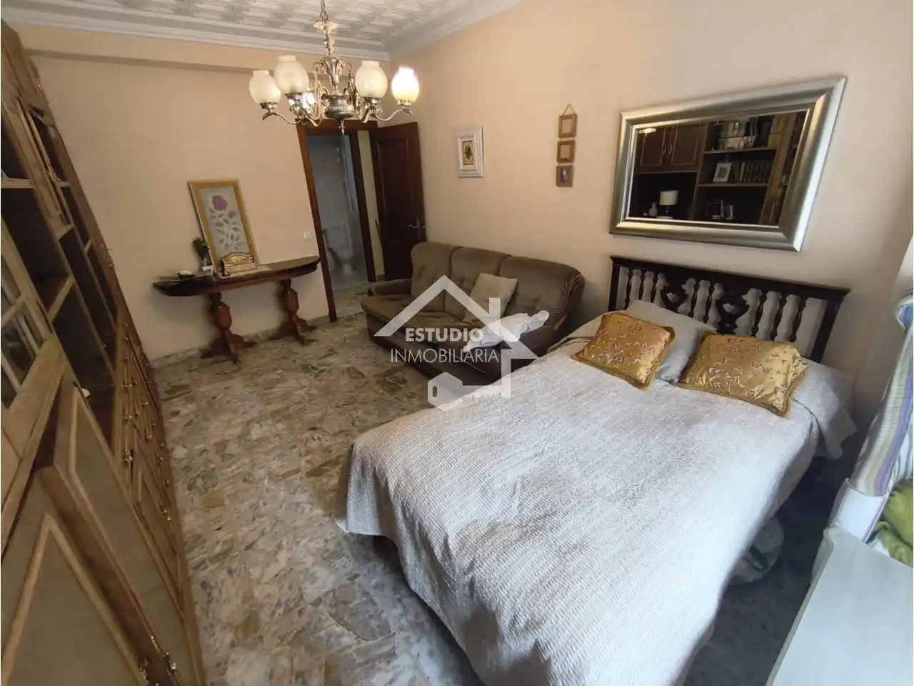 Schlafzimmer von Wohnung zum Verkauf in Navarrete mit Heizung, Terrasse und Abstellraum