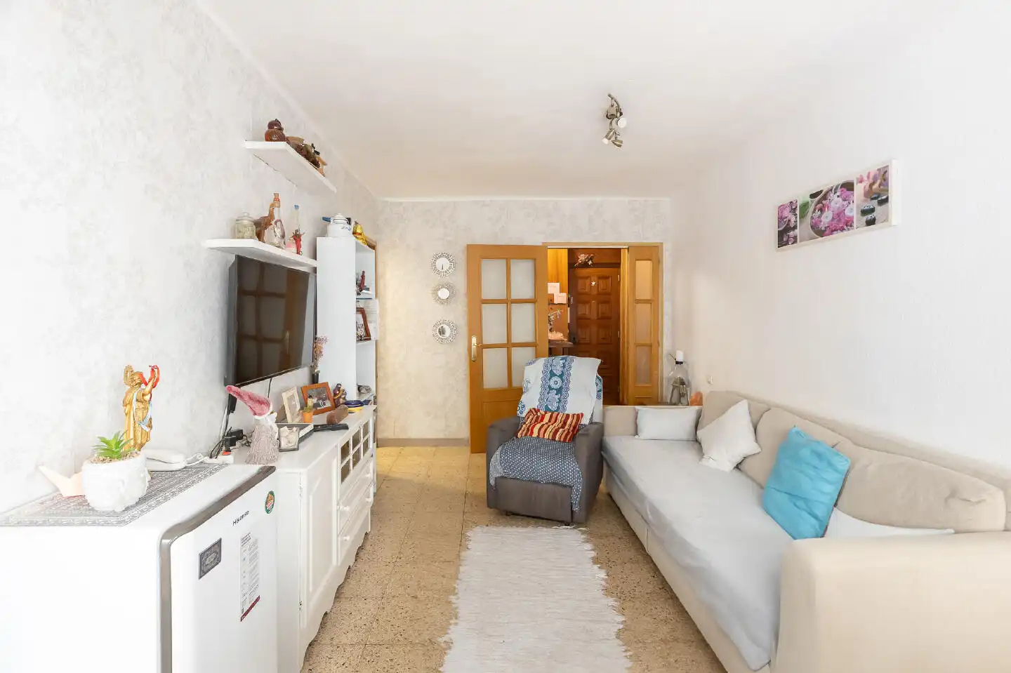 Living room of Flat for sale in Sant Adrià de Besòs