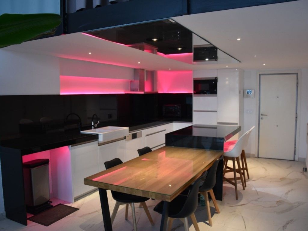 Kitchen of Flat to rent in Xirivella  with Air Conditioner, Heating and Private garden