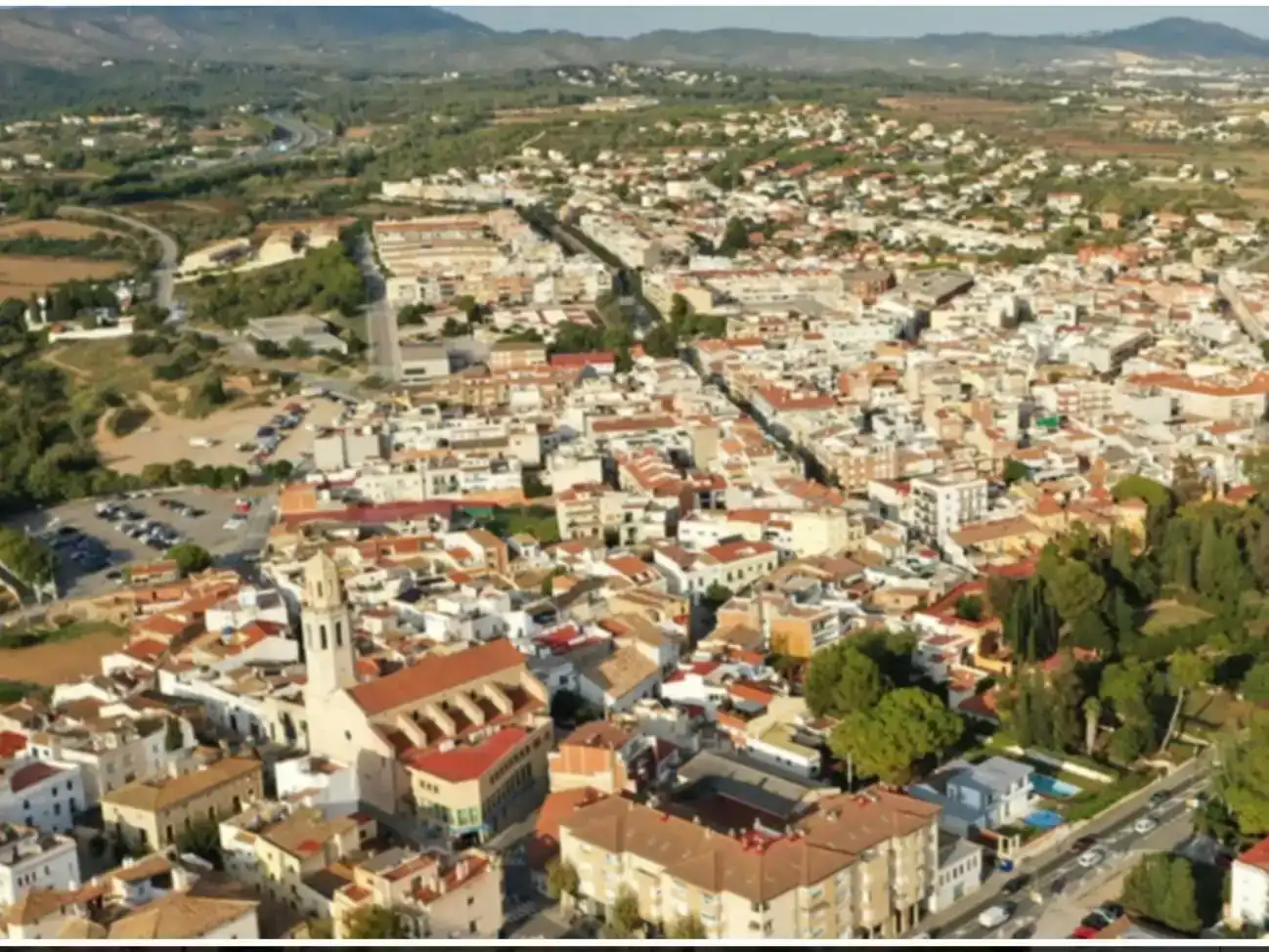 Vista exterior de Pis en venda en Cubelles amb Aire condicionat, Parquet i Traster