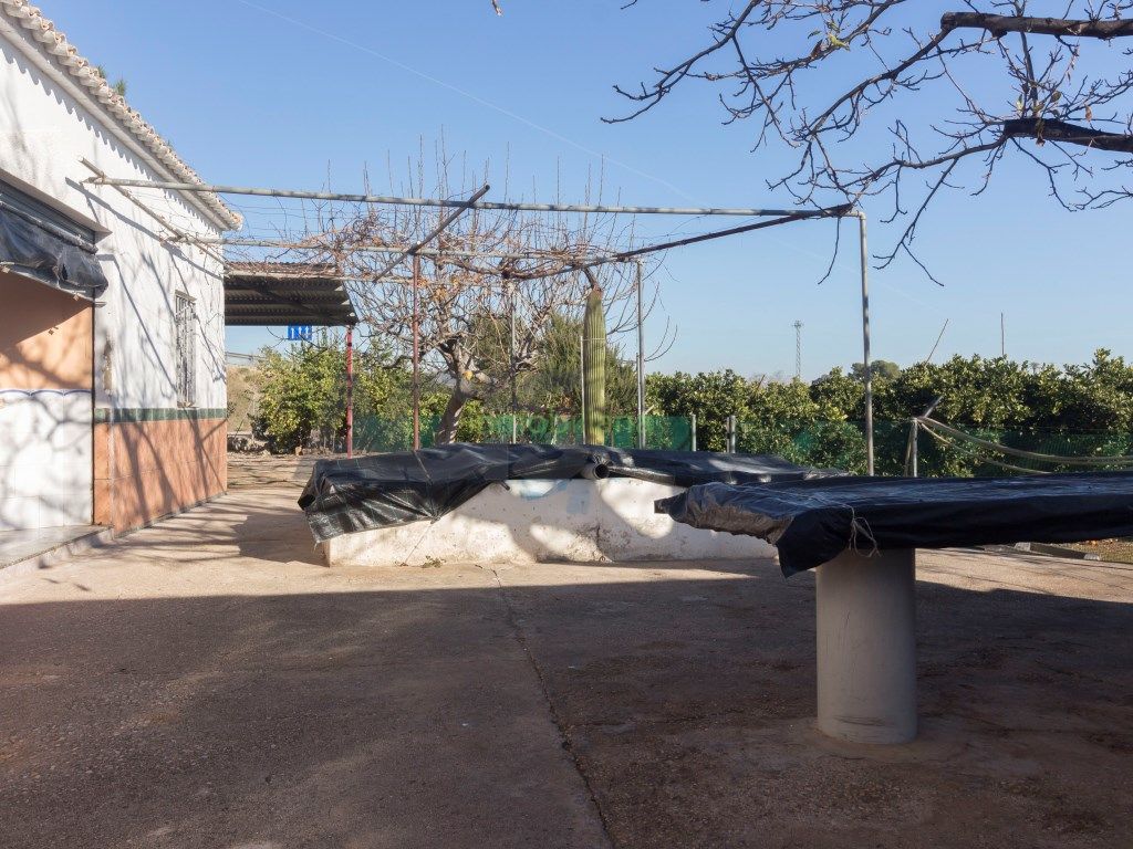 Terrassa de Finca rústica en venda en Masalavés amb Jardí privat, Terrassa i Piscina